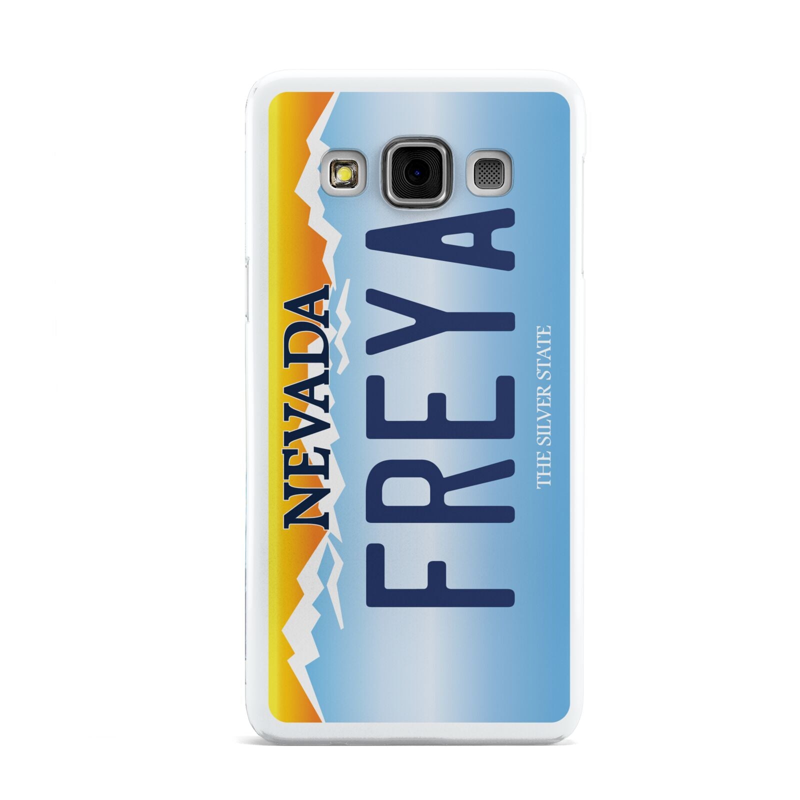 Personalised Nevada License Plate Samsung Galaxy A3 Case