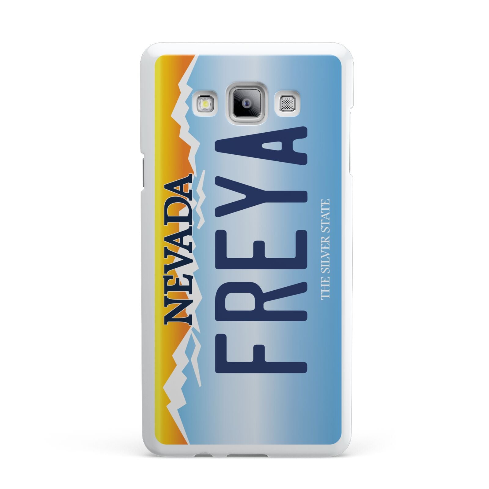 Personalised Nevada License Plate Samsung Galaxy A7 2015 Case