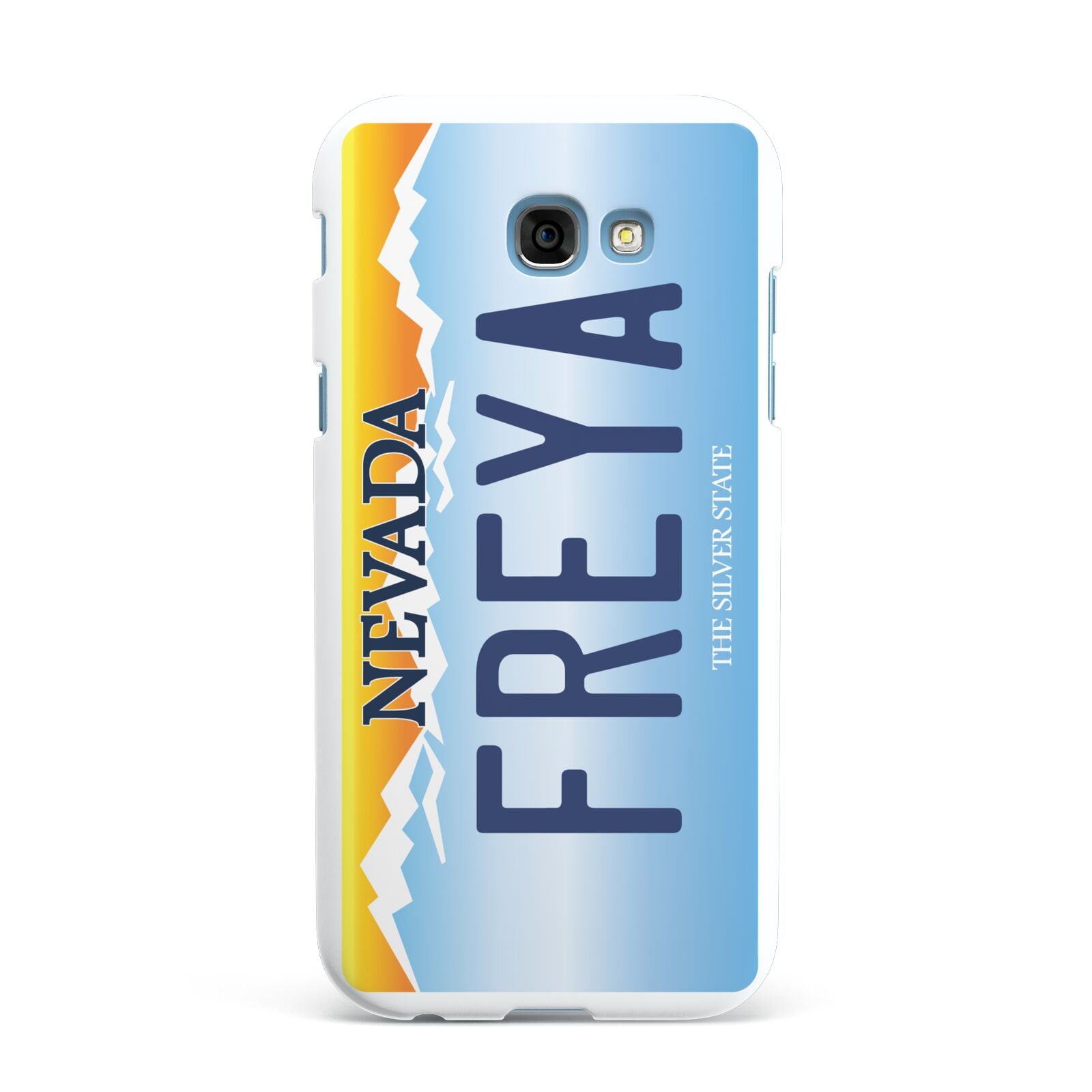 Personalised Nevada License Plate Samsung Galaxy A7 2017 Case