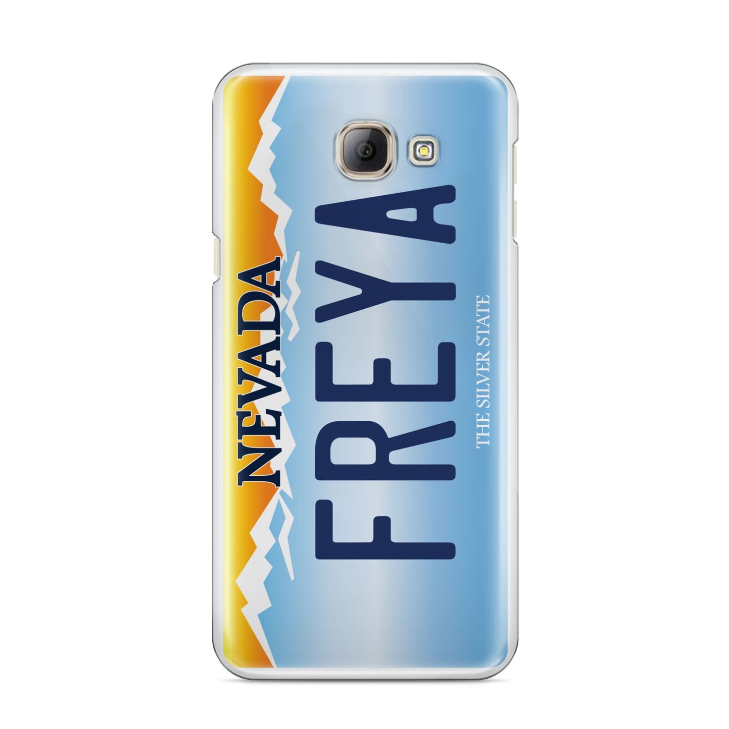 Personalised Nevada License Plate Samsung Galaxy A8 2016 Case