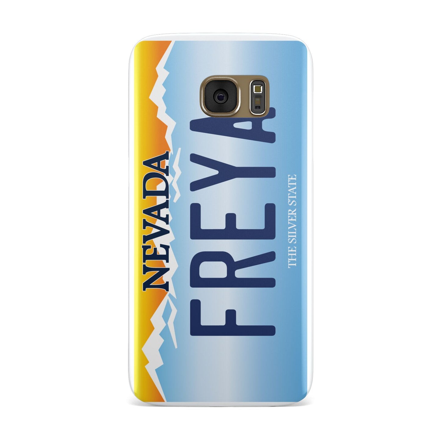 Personalised Nevada License Plate Samsung Galaxy Case