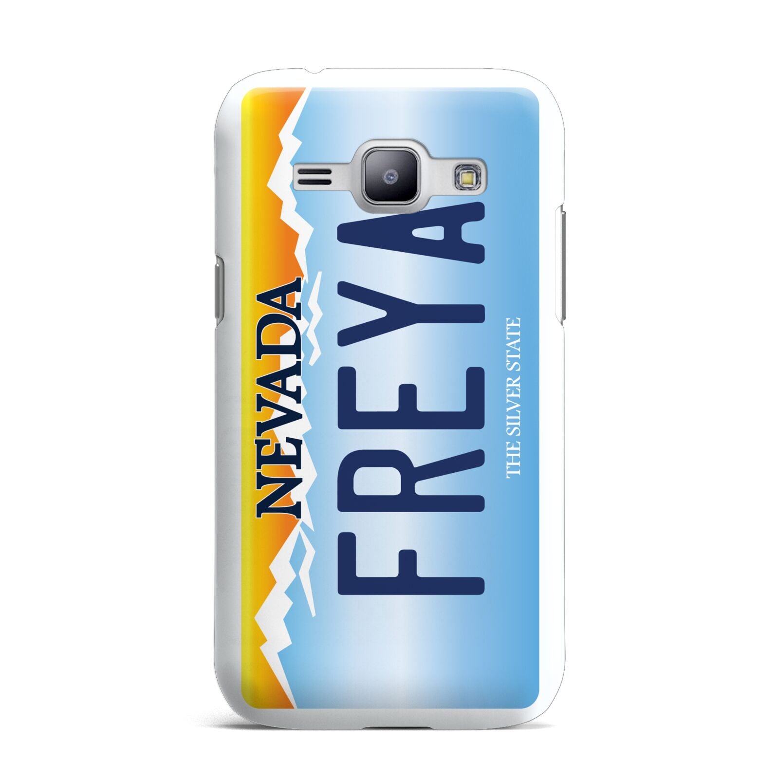 Personalised Nevada License Plate Samsung Galaxy J1 2015 Case