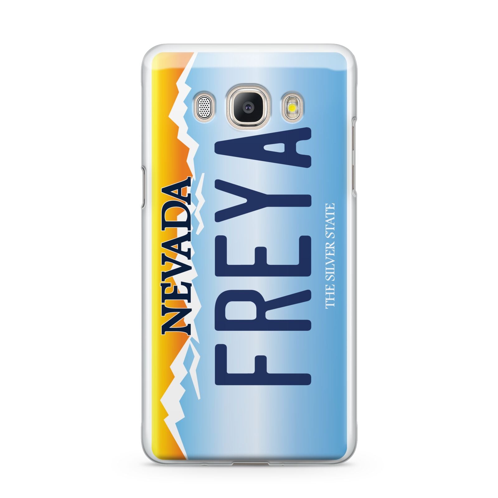 Personalised Nevada License Plate Samsung Galaxy J5 2016 Case