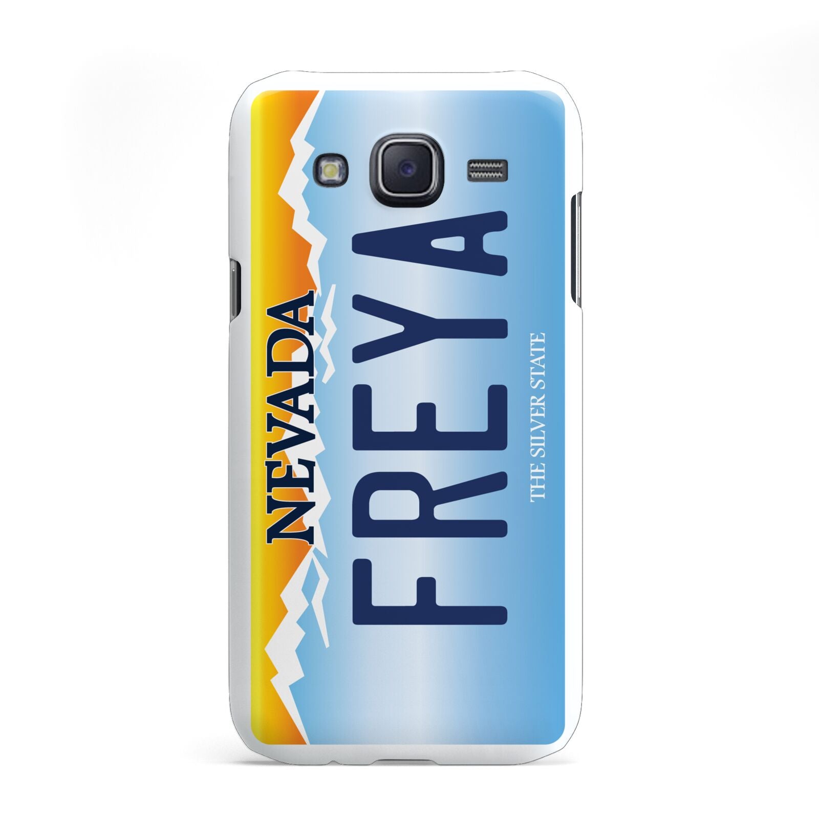 Personalised Nevada License Plate Samsung Galaxy J5 Case