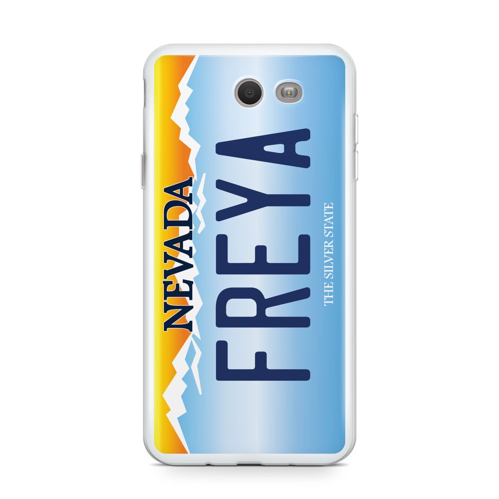 Personalised Nevada License Plate Samsung Galaxy J7 2017 Case