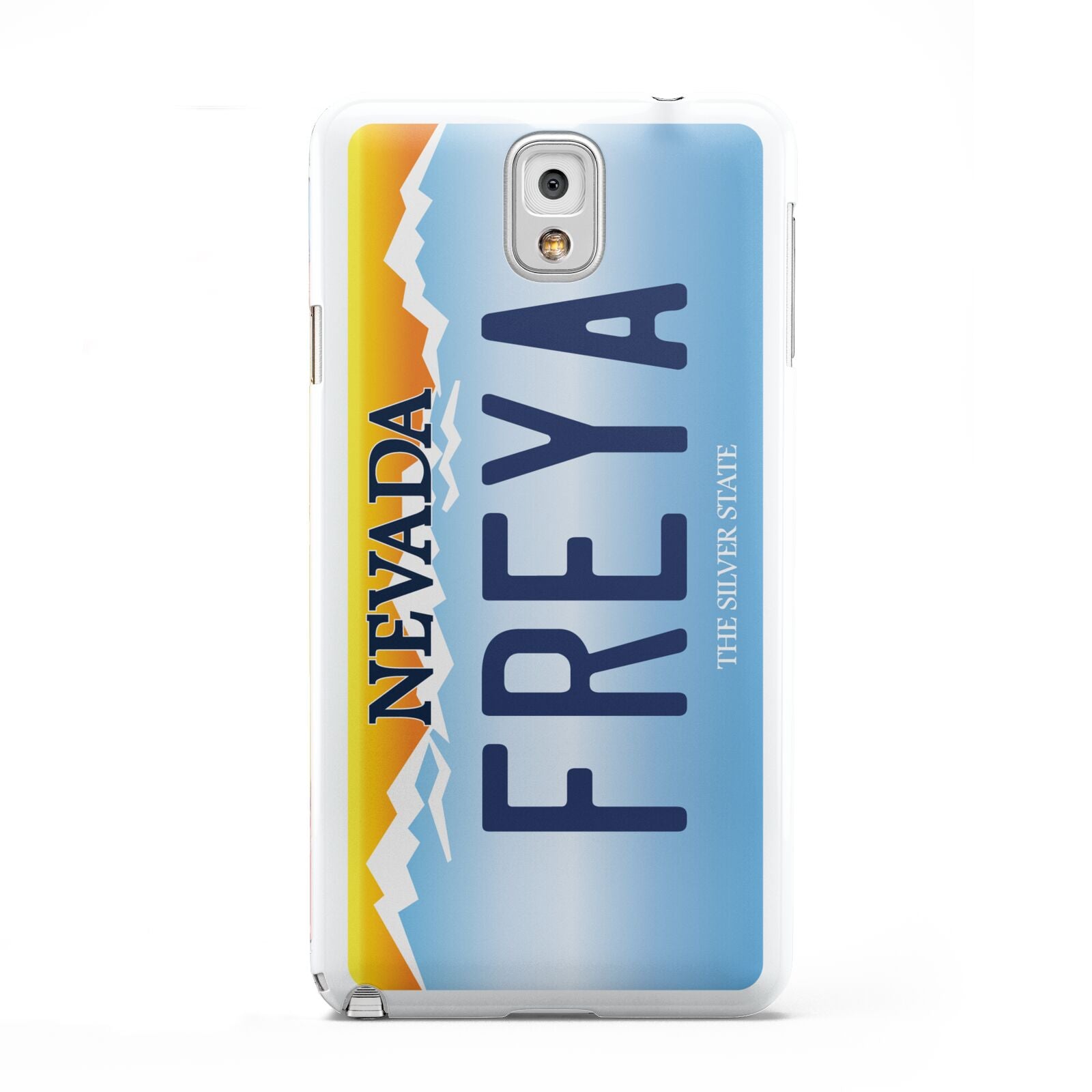 Personalised Nevada License Plate Samsung Galaxy Note 3 Case