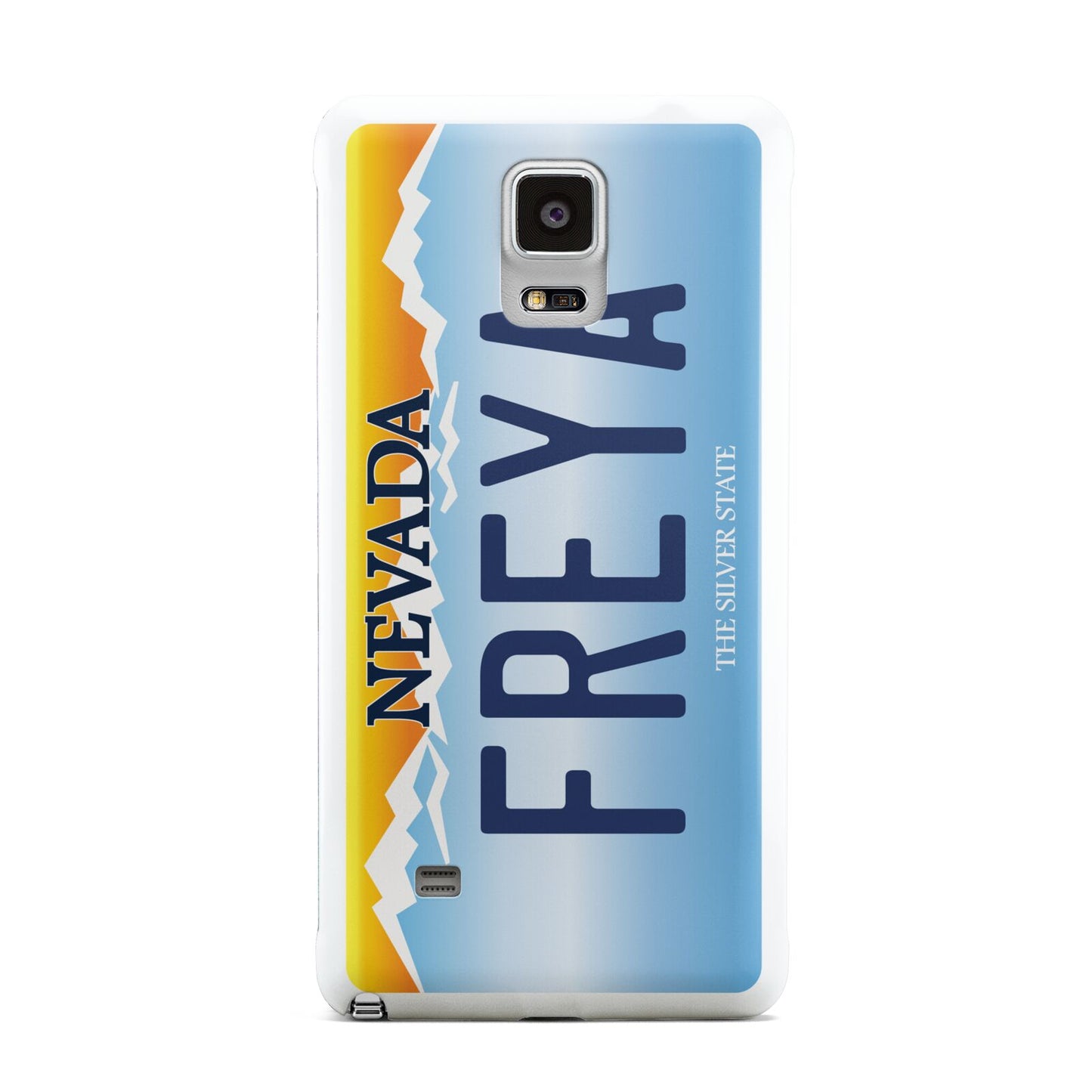 Personalised Nevada License Plate Samsung Galaxy Note 4 Case