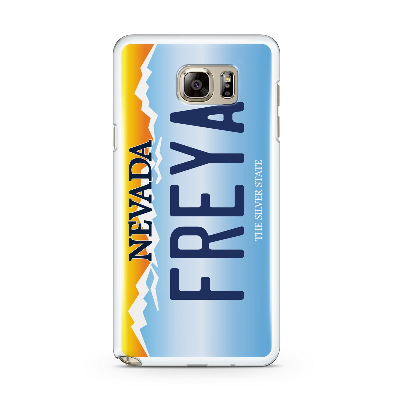 Personalised Nevada License Plate Samsung Galaxy Note 5 Case