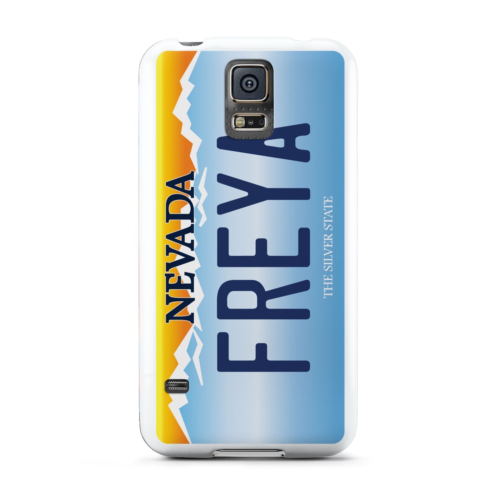 Personalised Nevada License Plate Samsung Galaxy S5 Case