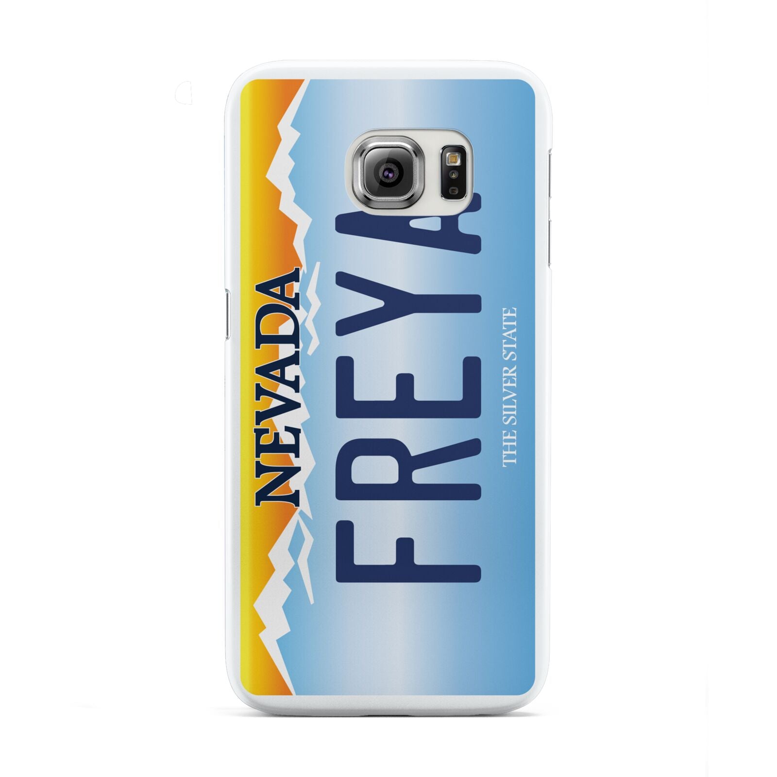 Personalised Nevada License Plate Samsung Galaxy S6 Edge Case