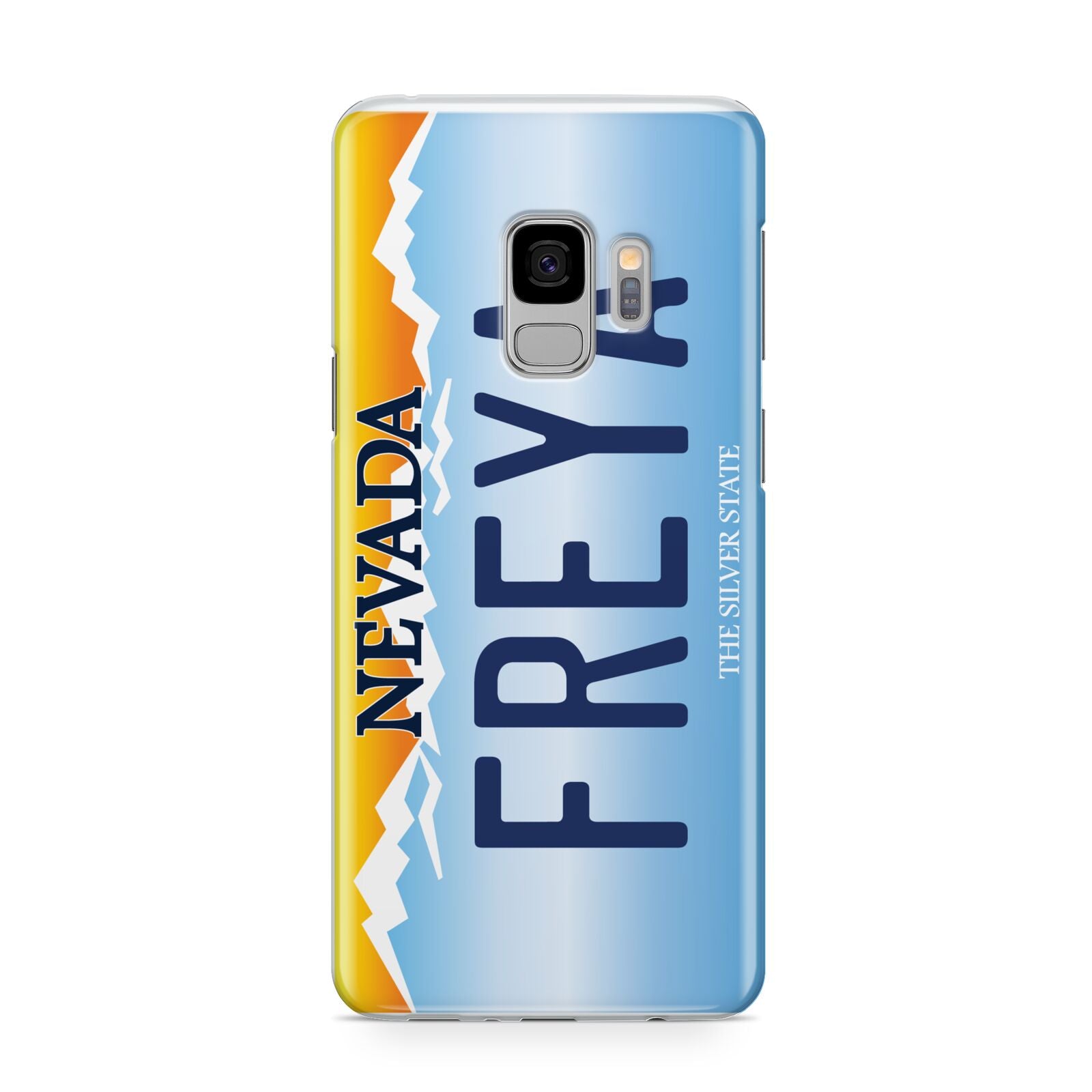 Personalised Nevada License Plate Samsung Galaxy S9 Case