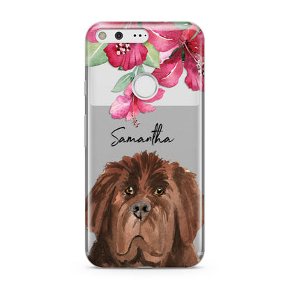 Personalised Newfoundland Google Pixel Case