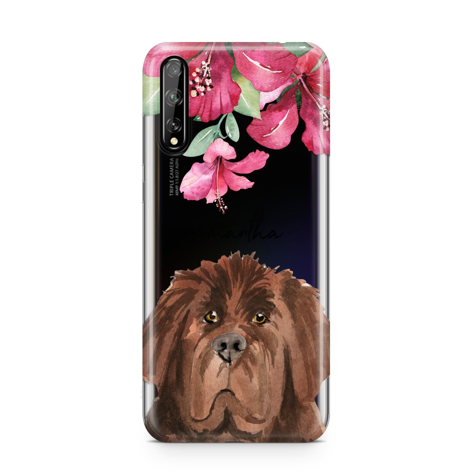 Personalised Newfoundland Huawei Enjoy 10s Phone Case