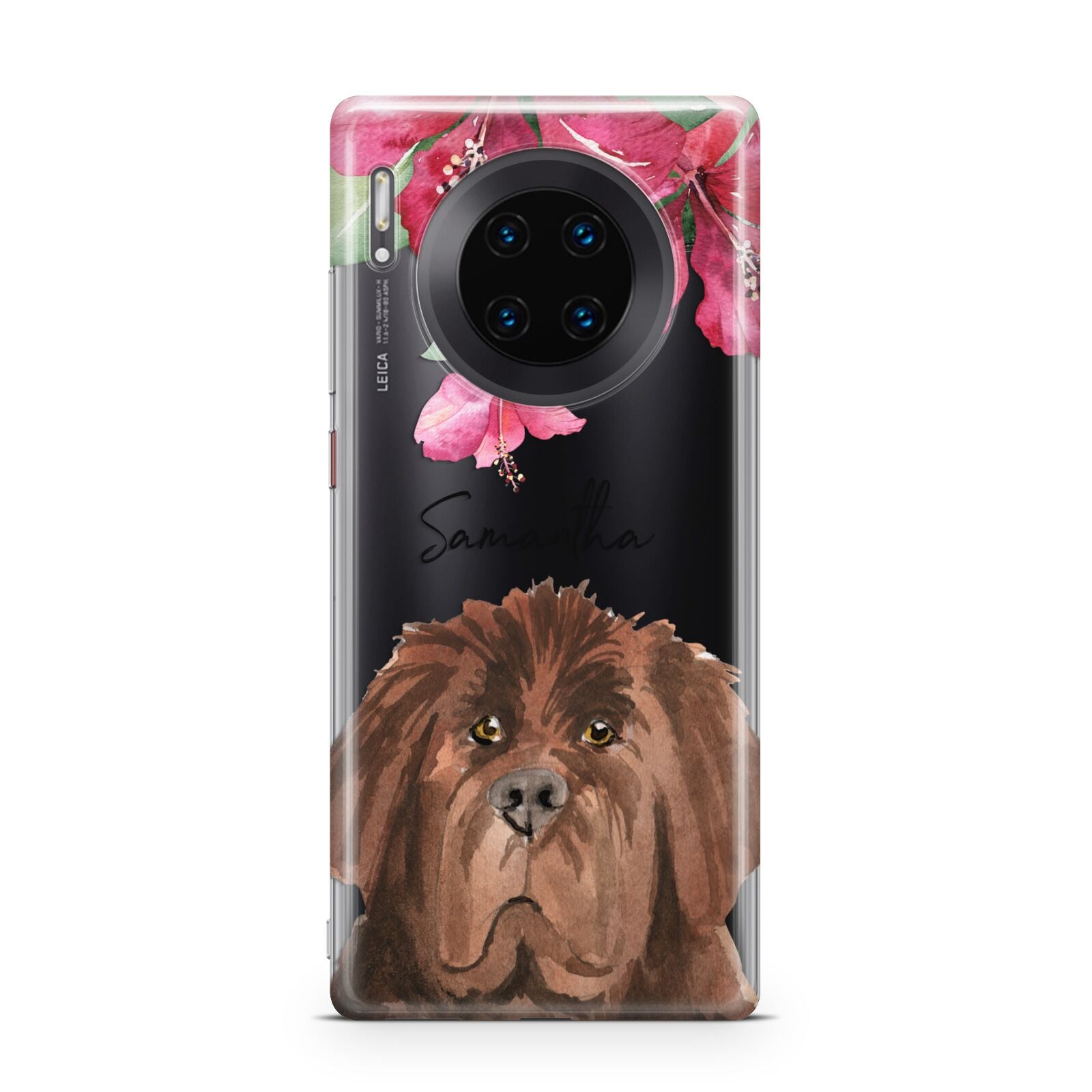 Personalised Newfoundland Huawei Mate 30 Pro Phone Case