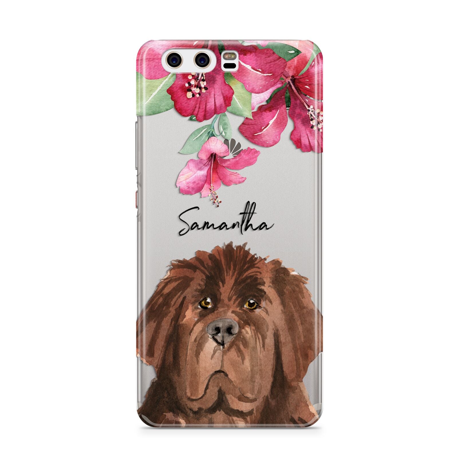 Personalised Newfoundland Huawei P10 Phone Case