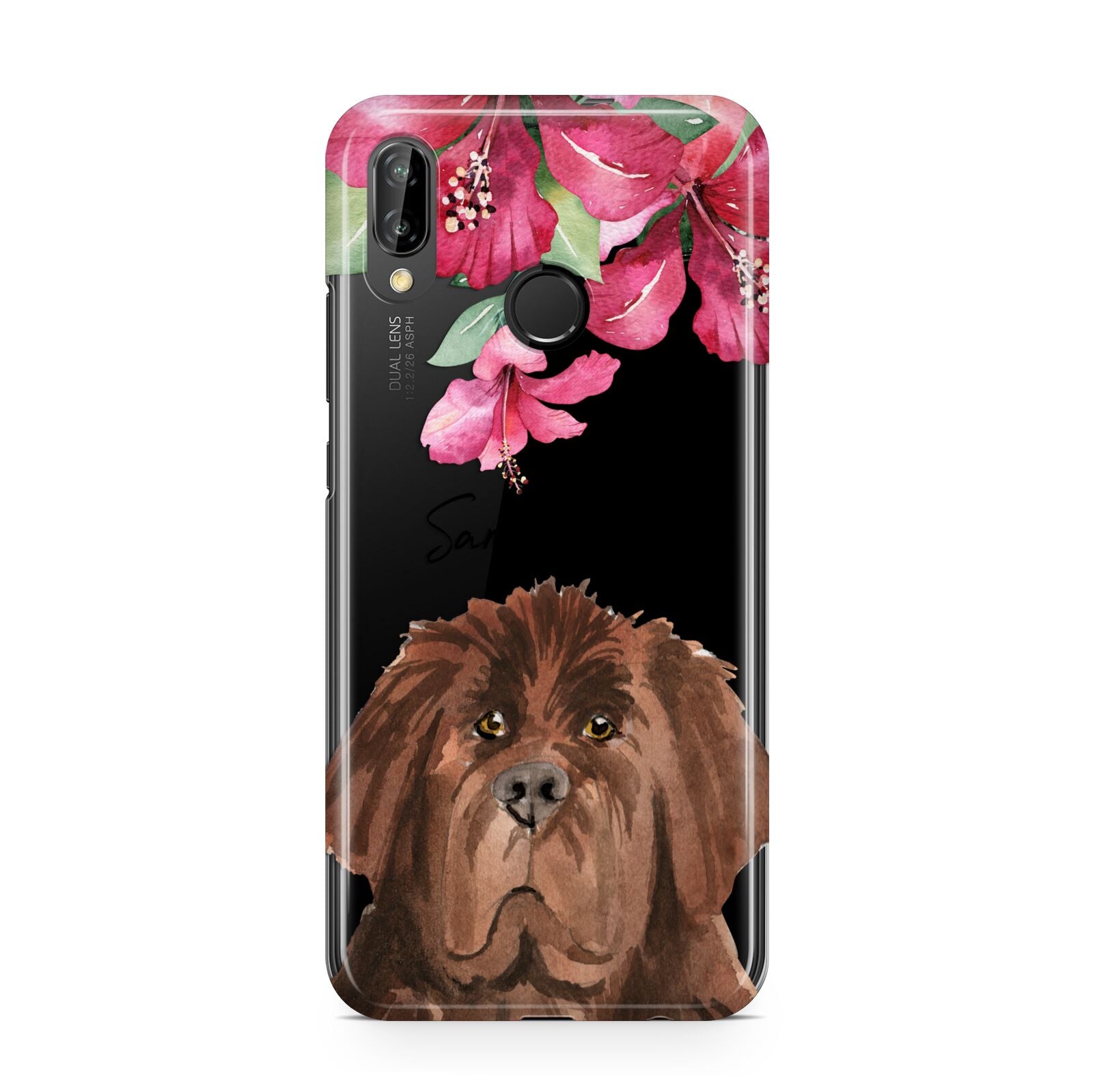 Personalised Newfoundland Huawei P20 Lite Phone Case