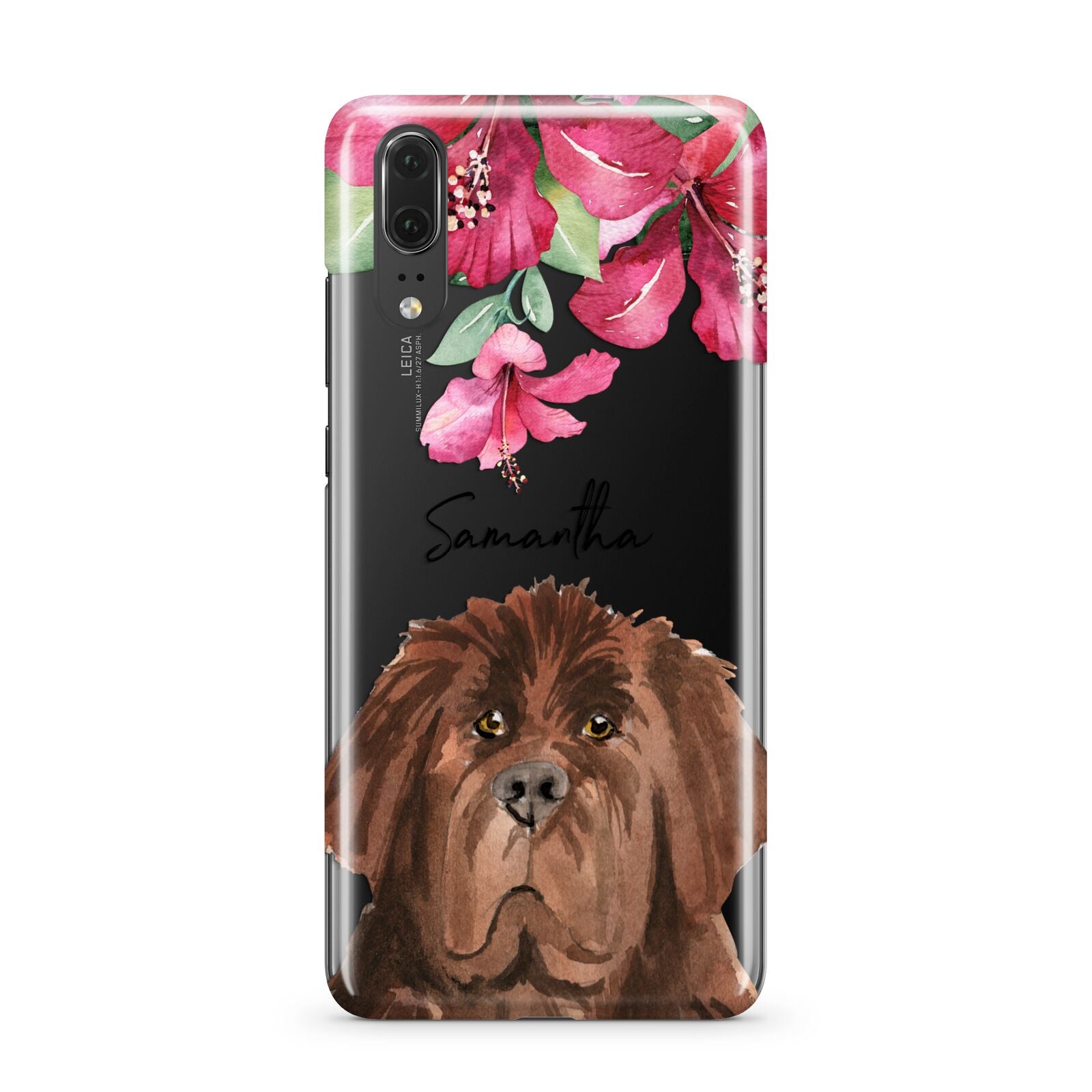 Personalised Newfoundland Huawei P20 Phone Case