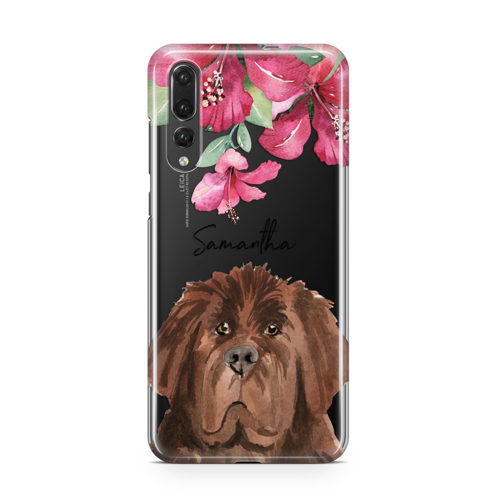 Personalised Newfoundland Huawei P20 Pro Phone Case