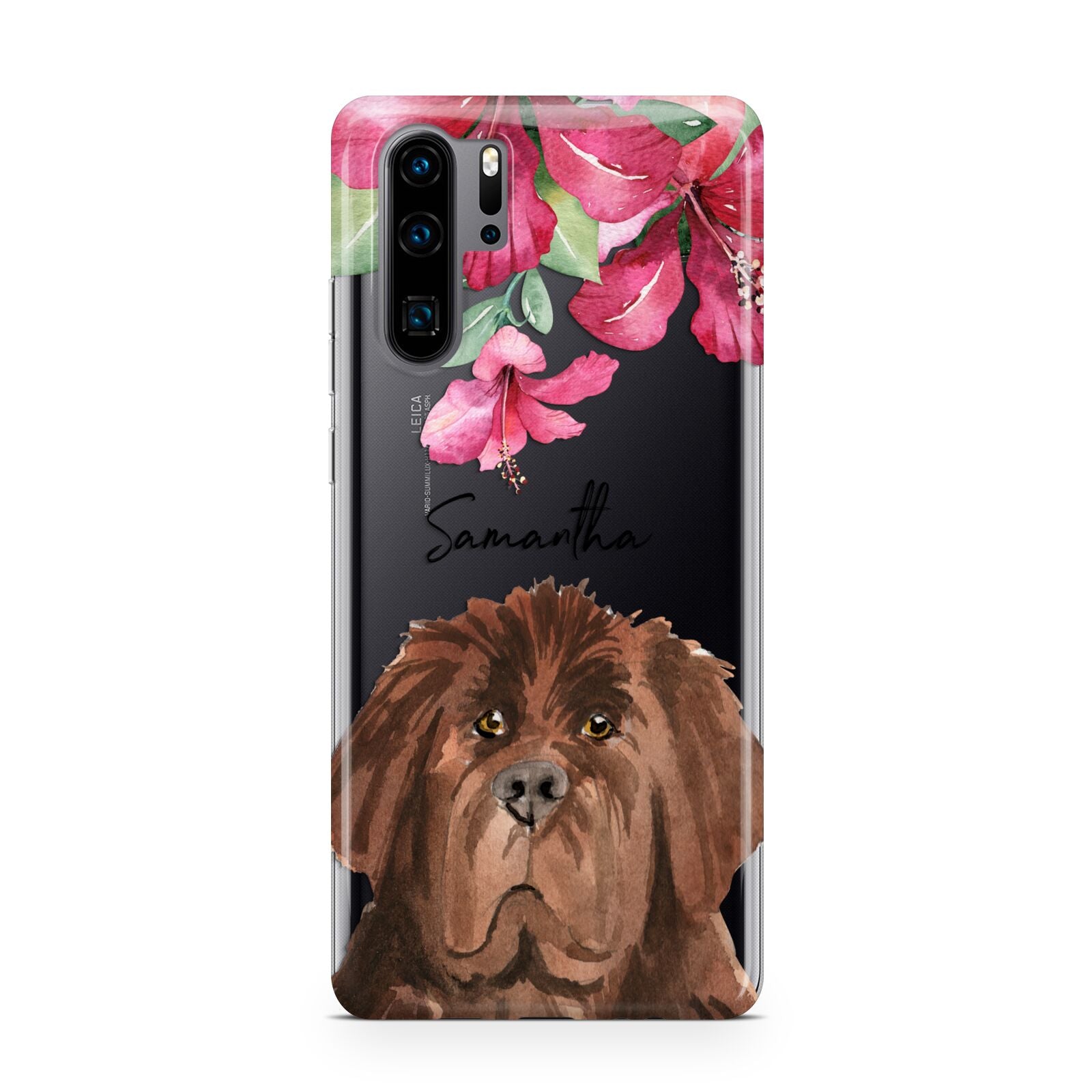 Personalised Newfoundland Huawei P30 Pro Phone Case