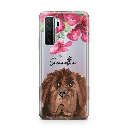 Personalised Newfoundland Huawei P40 Lite 5G Phone Case