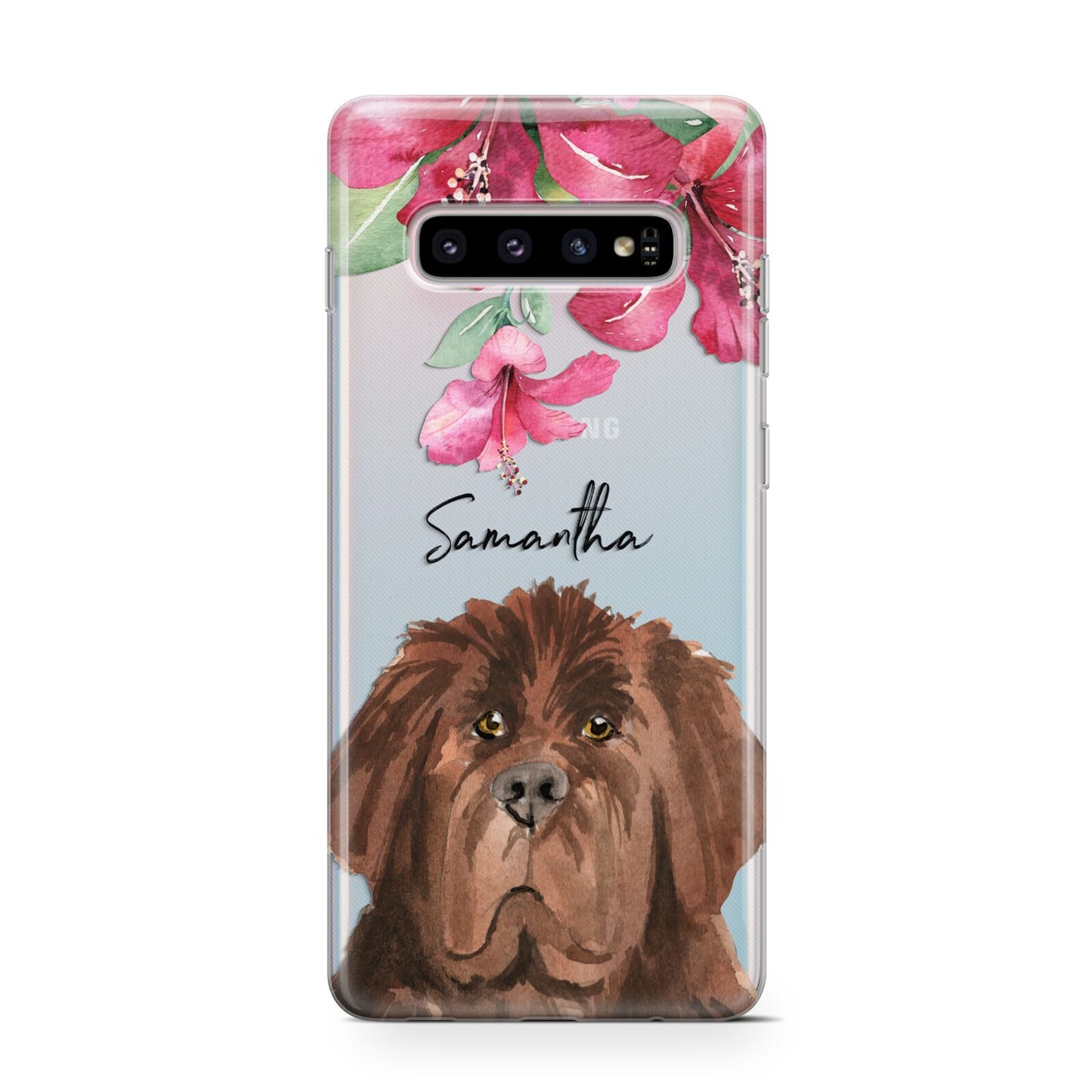 Personalised Newfoundland Protective Samsung Galaxy Case