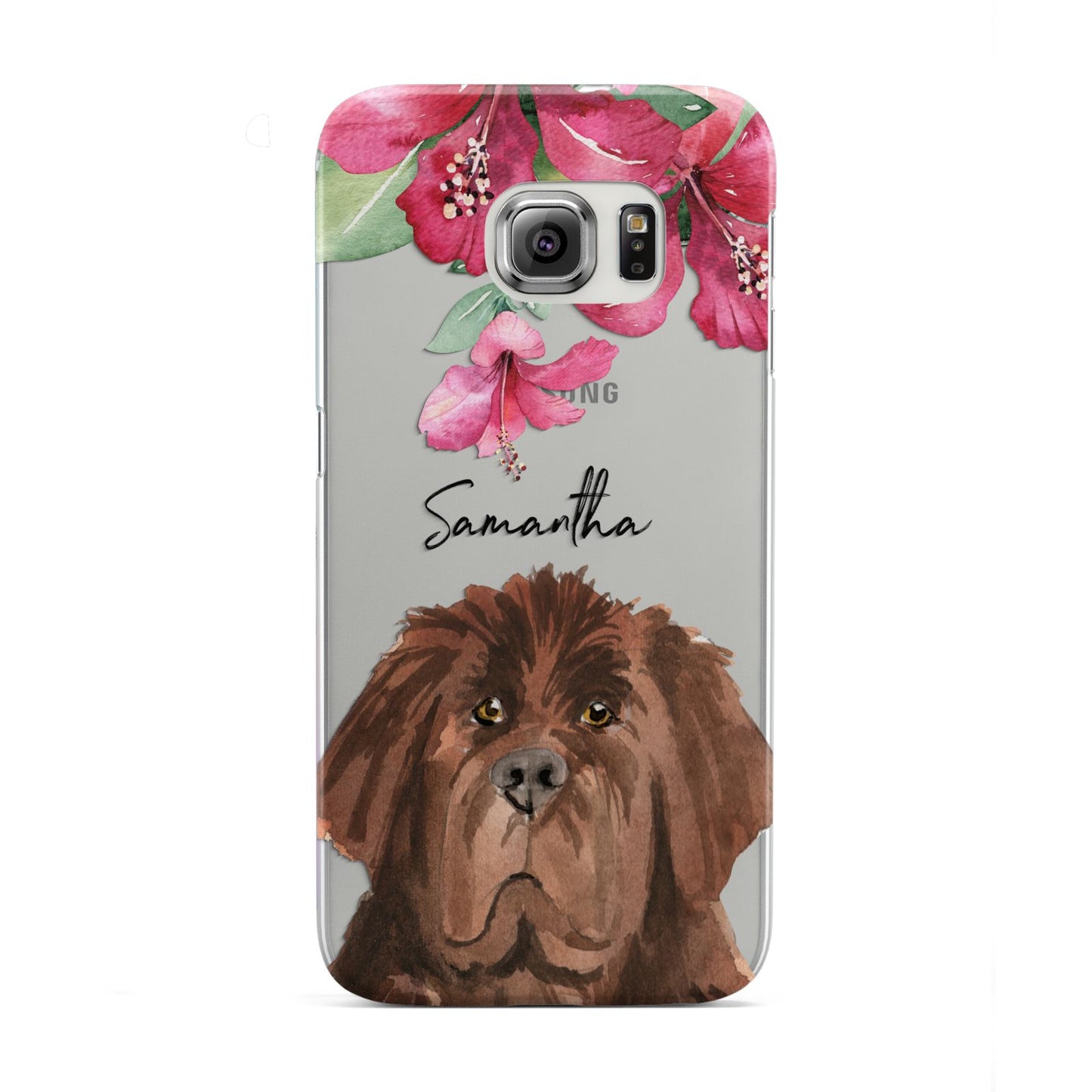 Personalised Newfoundland Samsung Galaxy S6 Edge Case