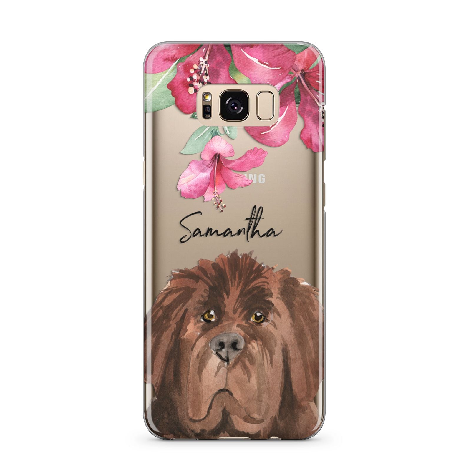 Personalised Newfoundland Samsung Galaxy S8 Plus Case