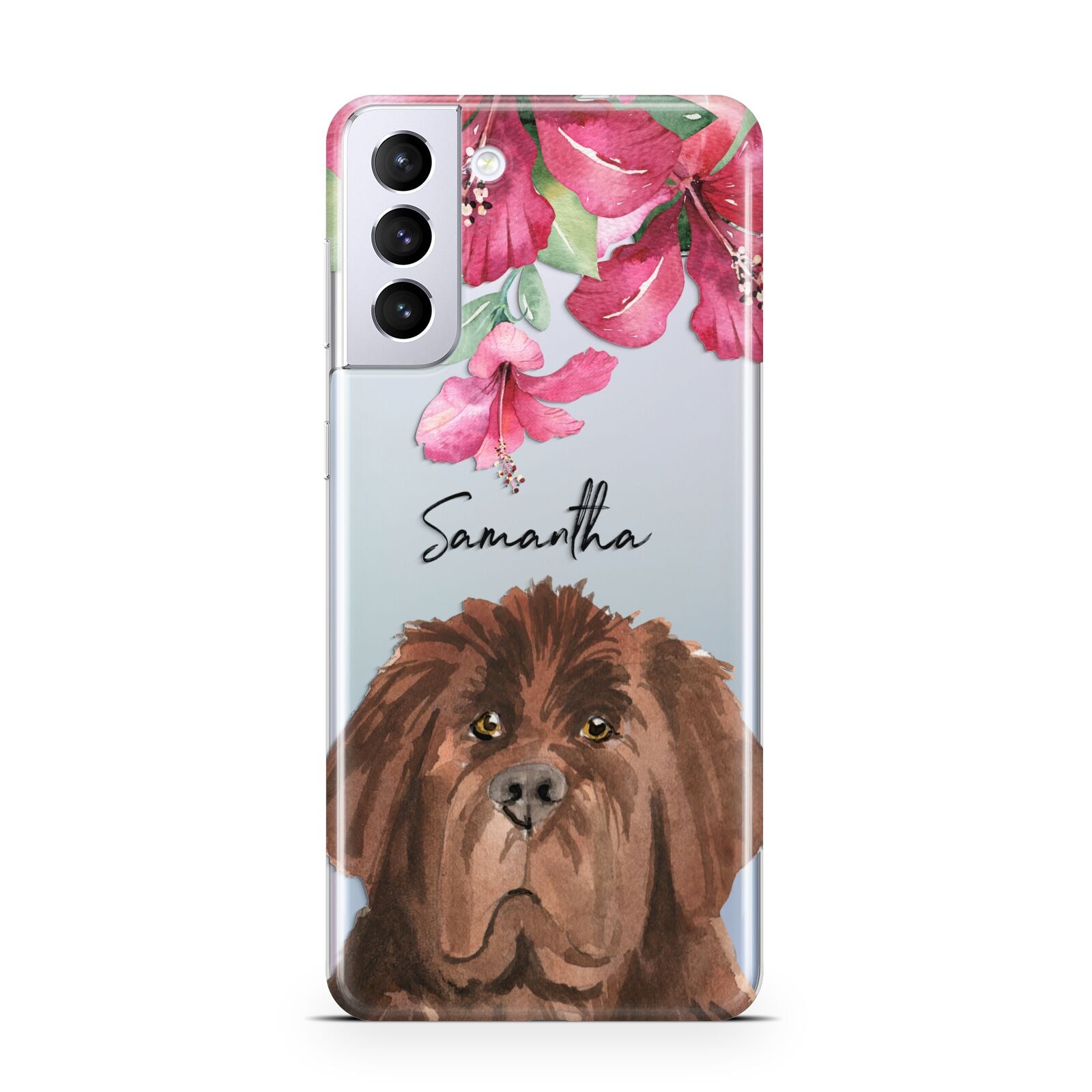 Personalised Newfoundland Samsung S21 Plus Case