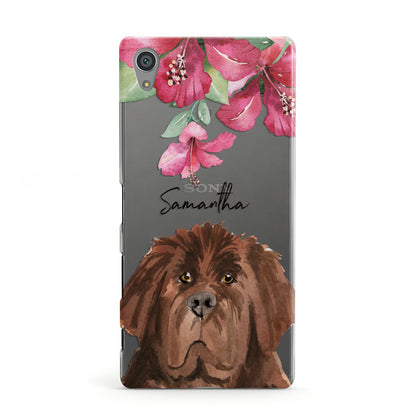 Personalised Newfoundland Sony Xperia Case