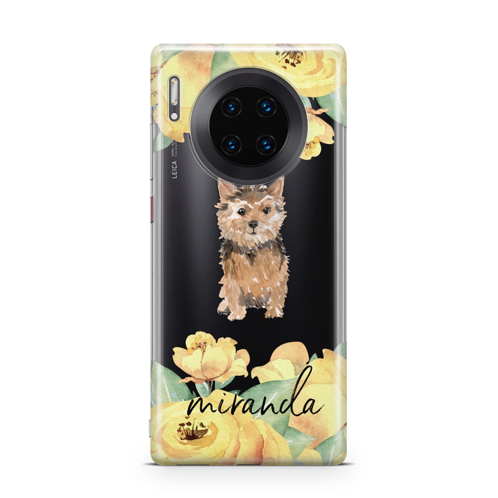 Personalised Norwich Terrier Huawei Mate 30 Pro Phone Case