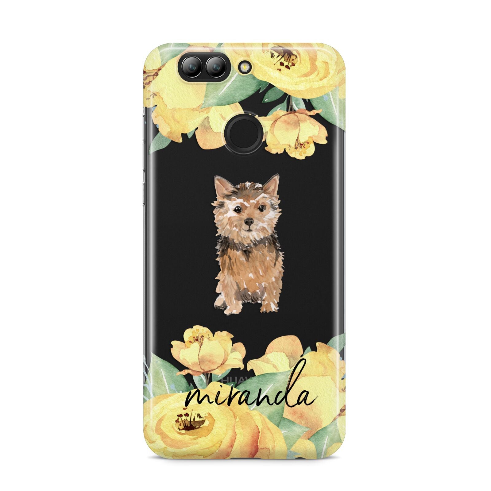 Personalised Norwich Terrier Huawei Nova 2s Phone Case