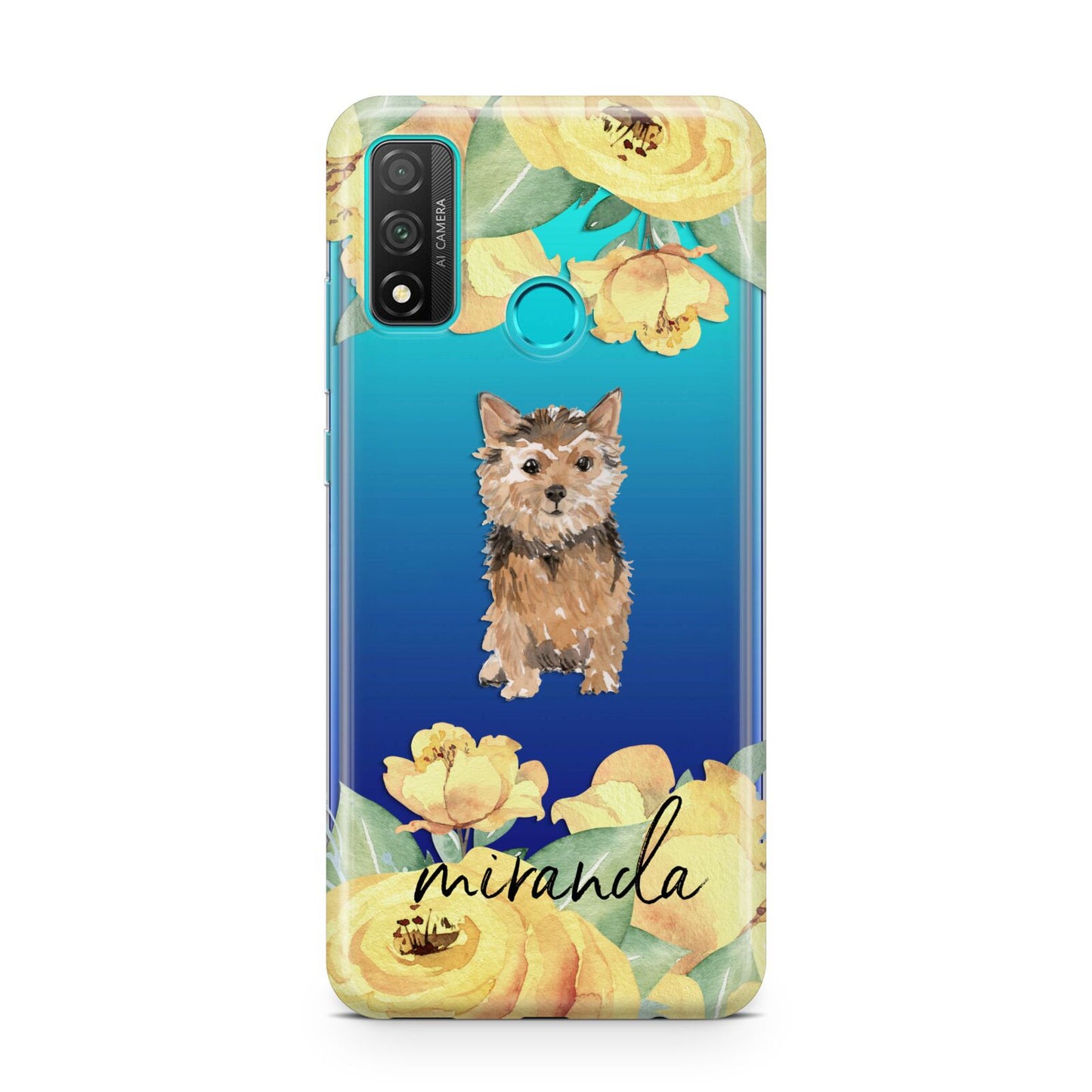 Personalised Norwich Terrier Huawei P Smart 2020