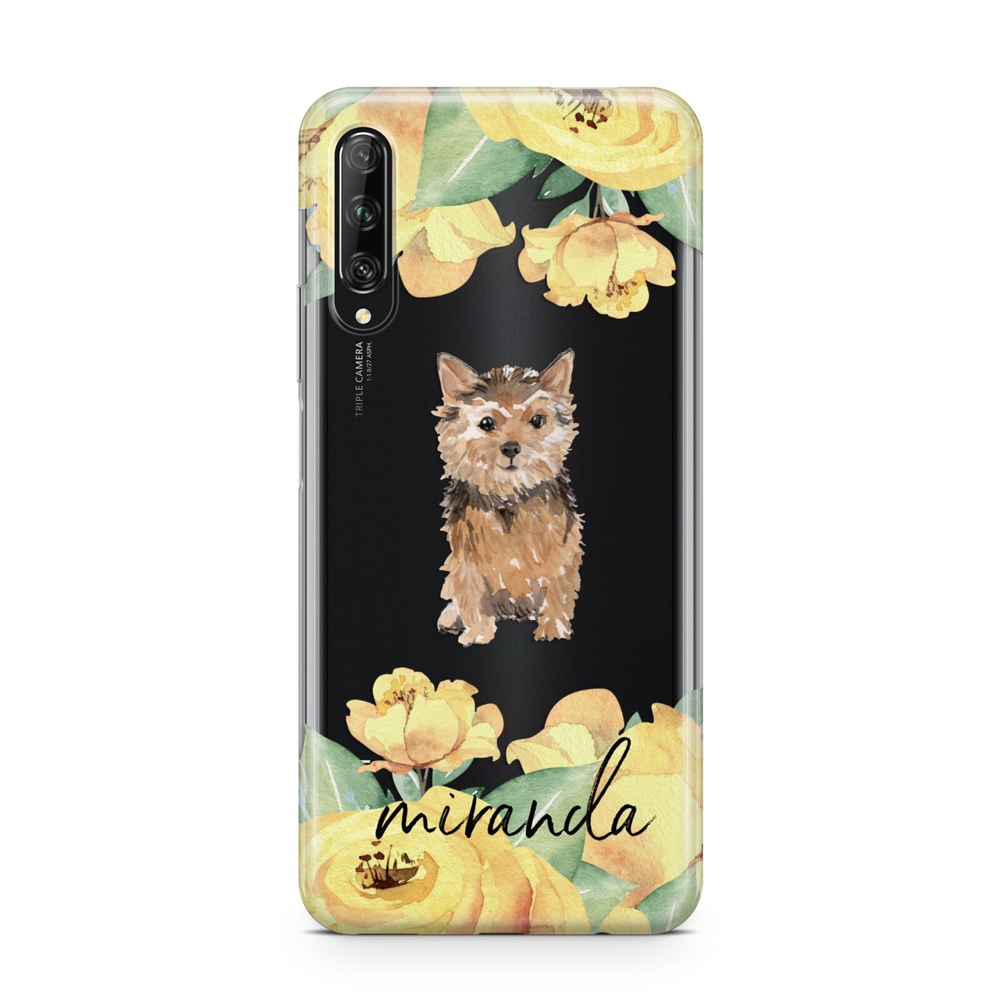 Personalised Norwich Terrier Huawei P Smart Pro 2019