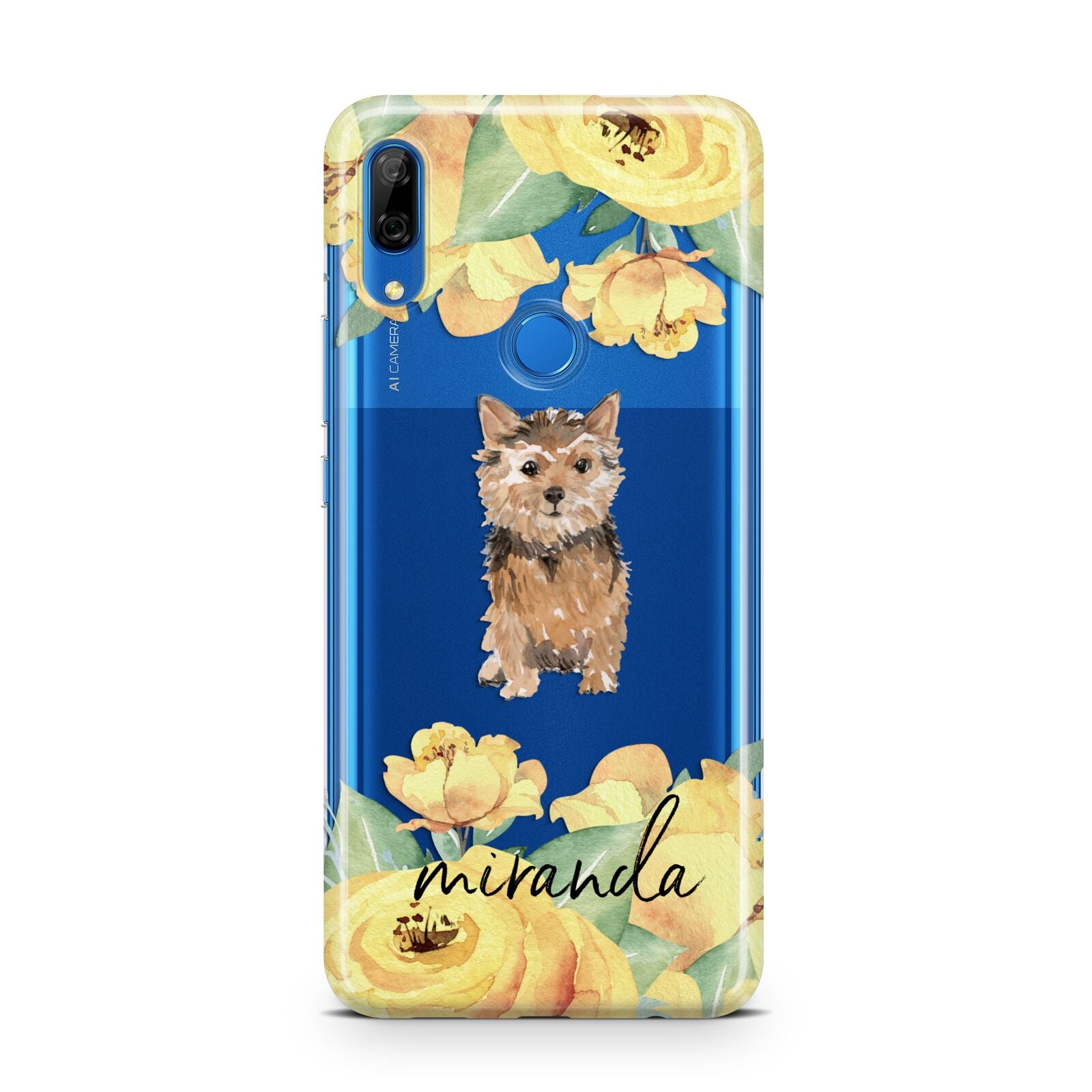 Personalised Norwich Terrier Huawei P Smart Z