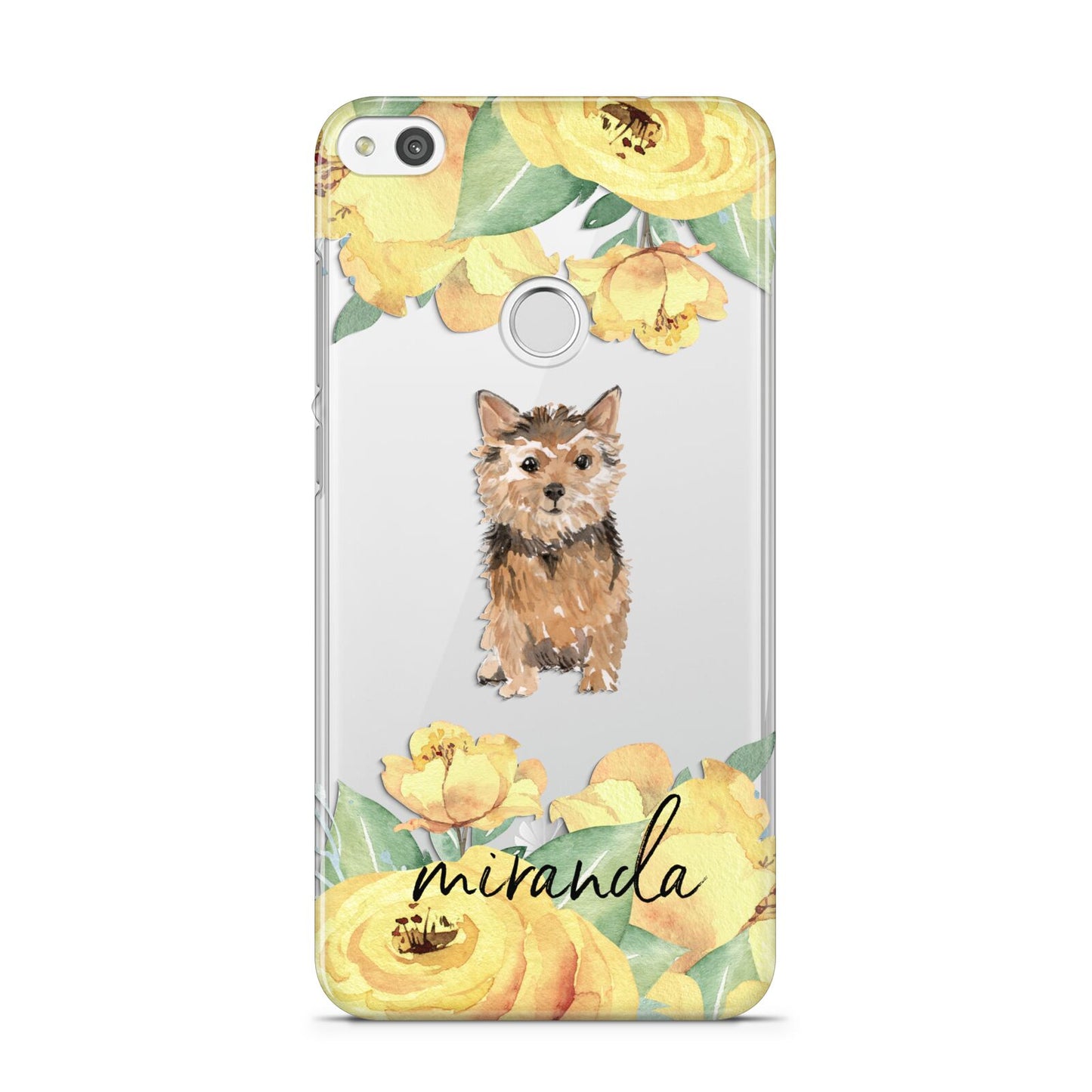 Personalised Norwich Terrier Huawei P8 Lite Case