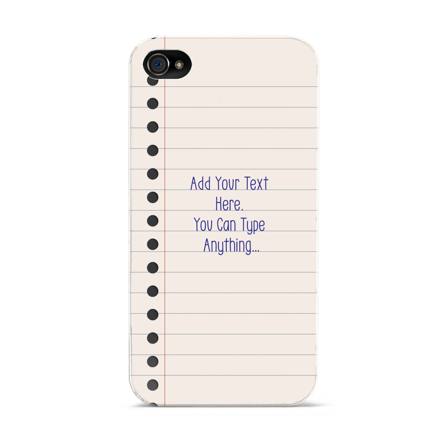 Personalised Notepad Apple iPhone 4s Case