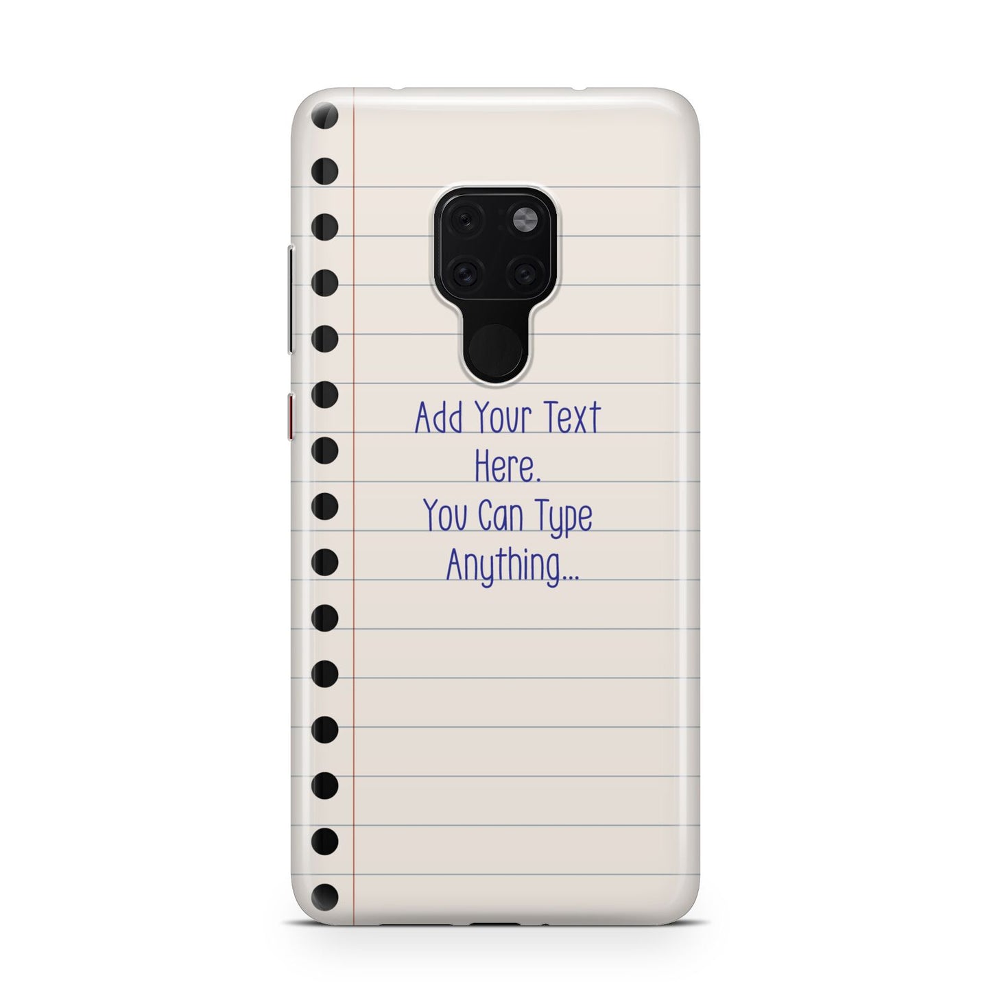 Personalised Notepad Huawei Mate 20 Phone Case