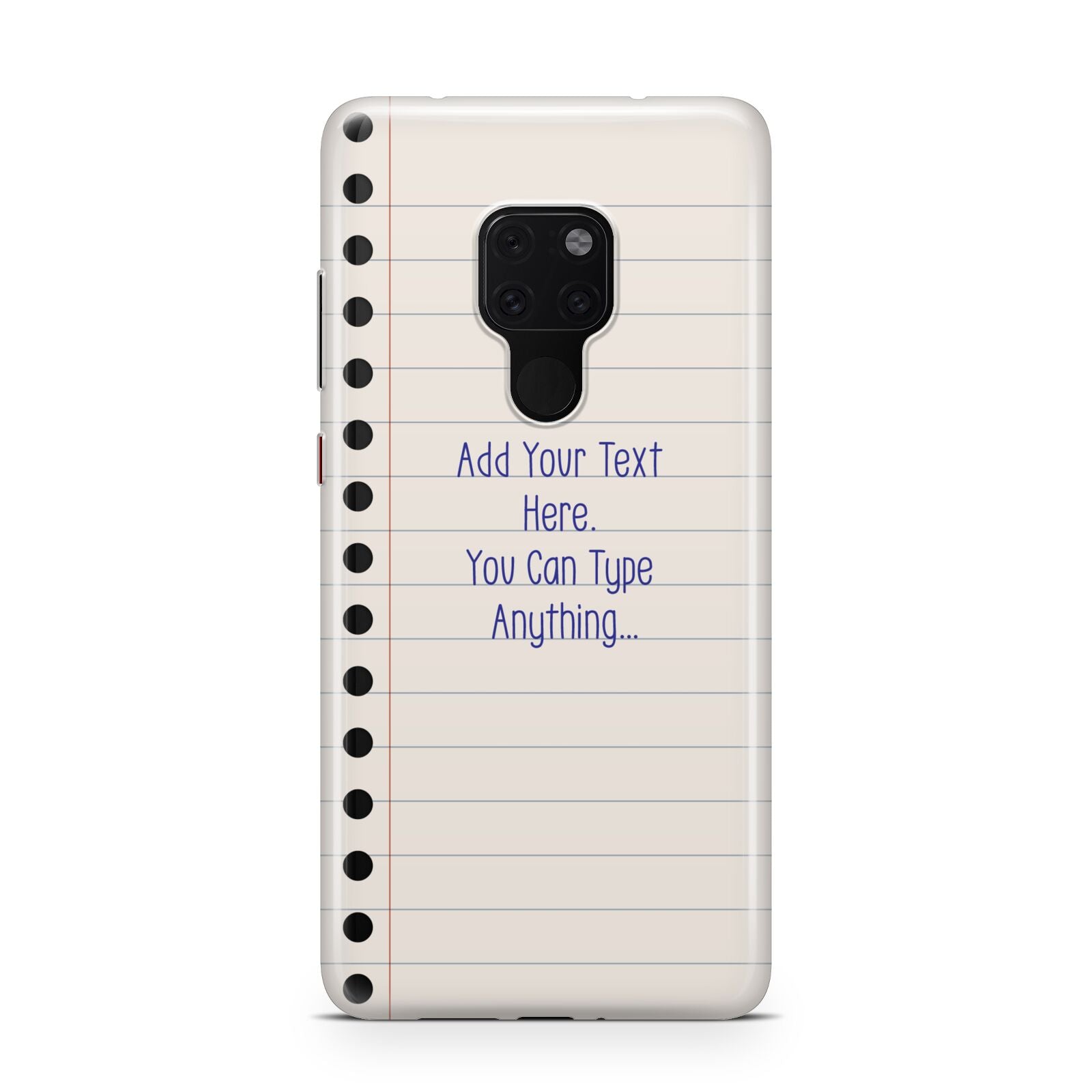 Personalised Notepad Huawei Mate 20 Phone Case