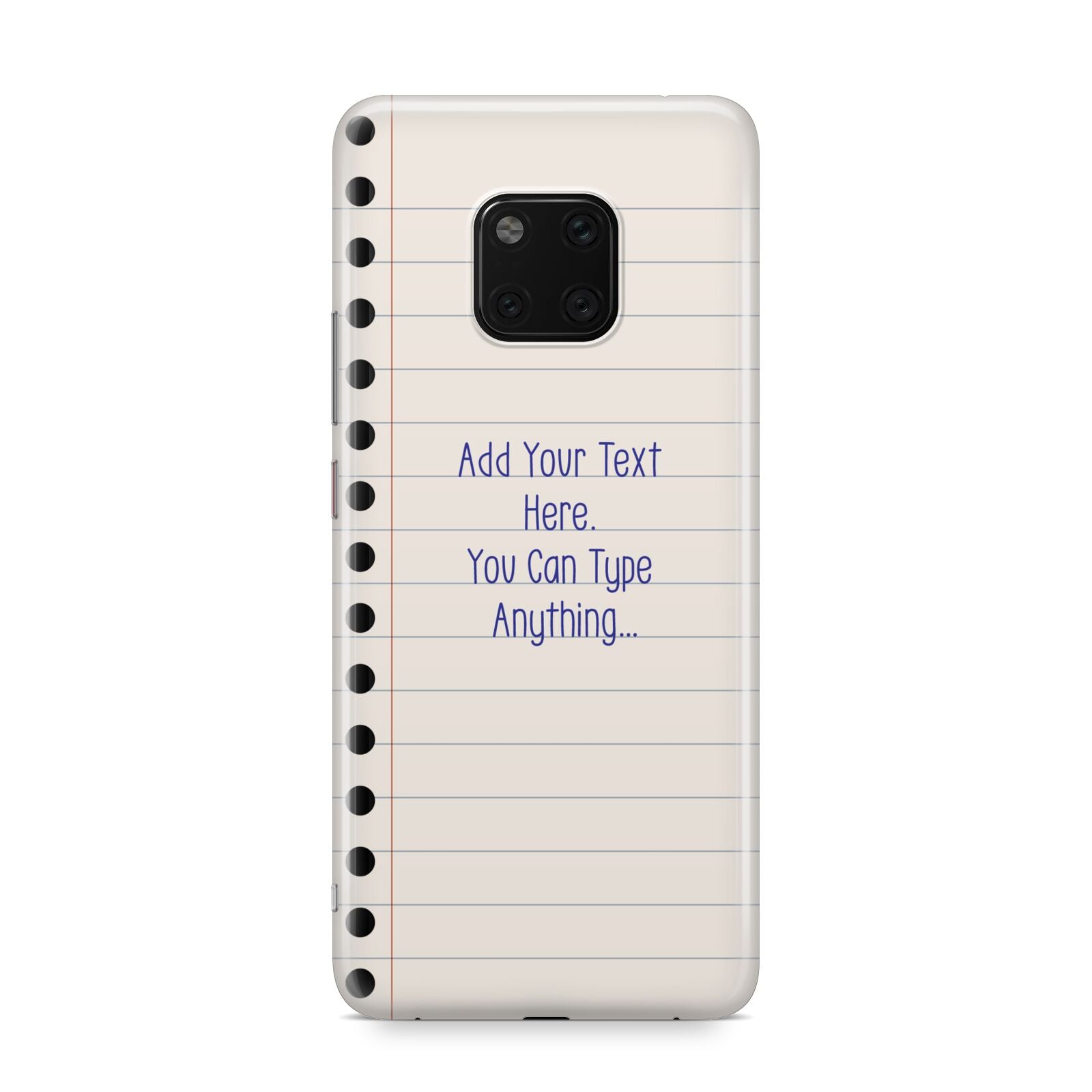 Personalised Notepad Huawei Mate 20 Pro Phone Case