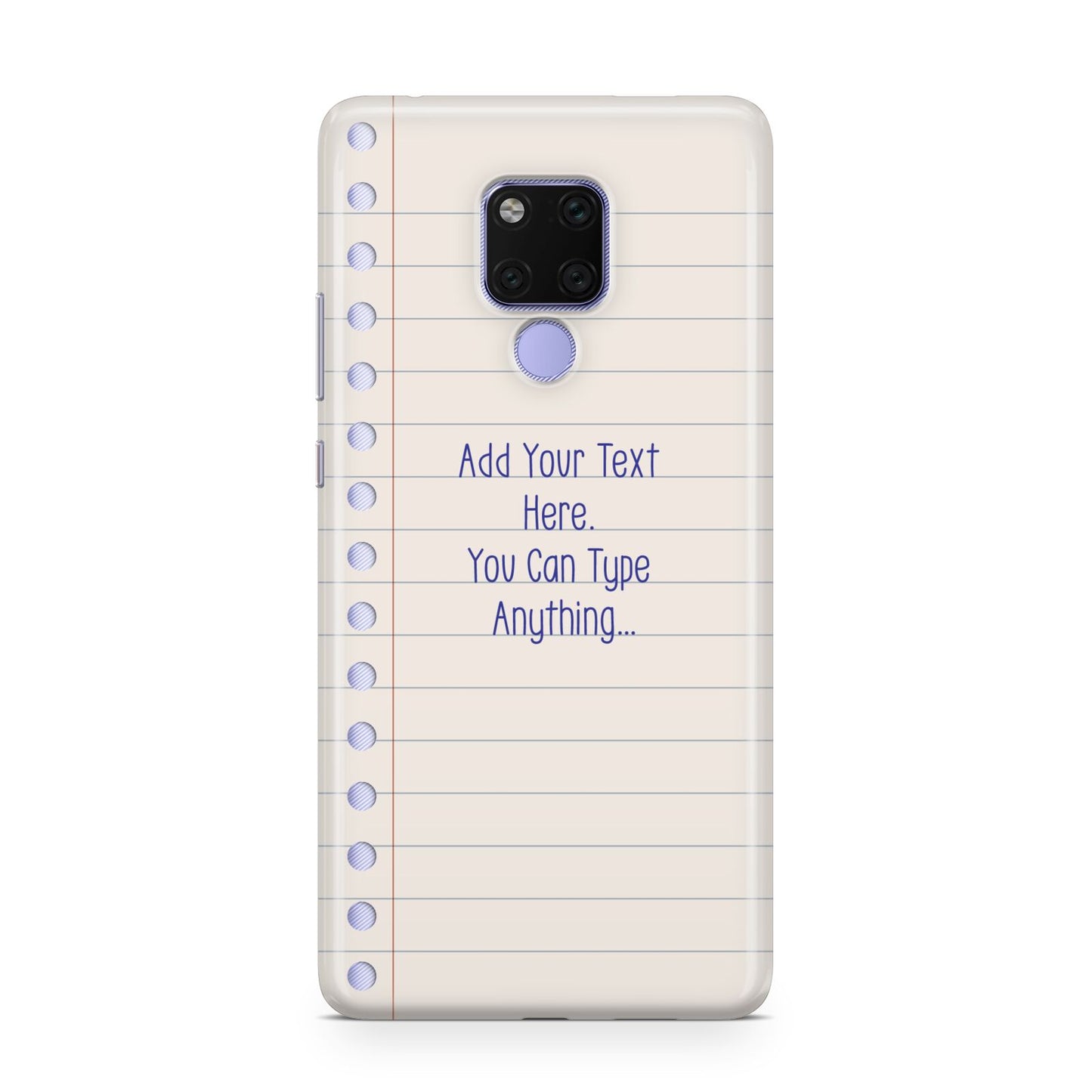 Personalised Notepad Huawei Mate 20X Phone Case