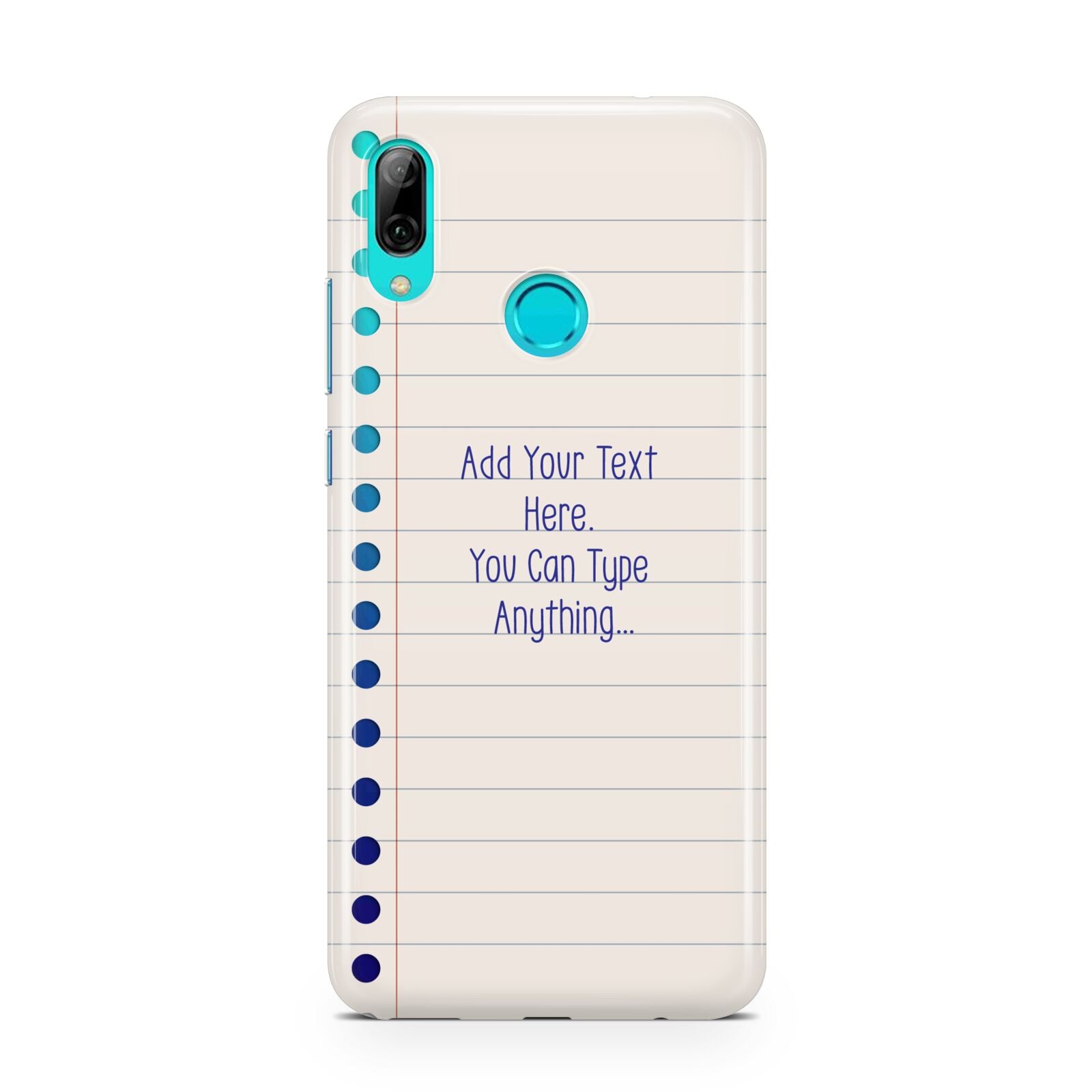 Personalised Notepad Huawei P Smart 2019 Case