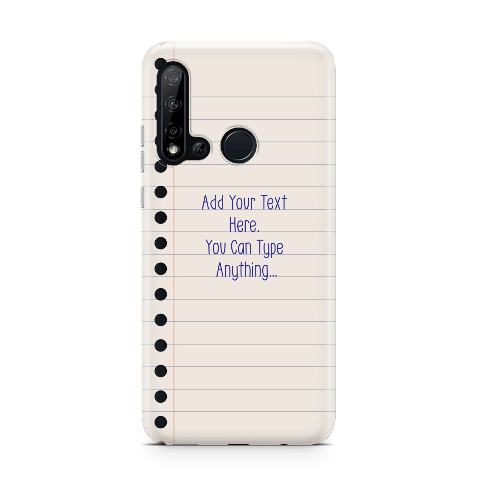 Personalised Notepad Huawei P20 Lite 5G Phone Case