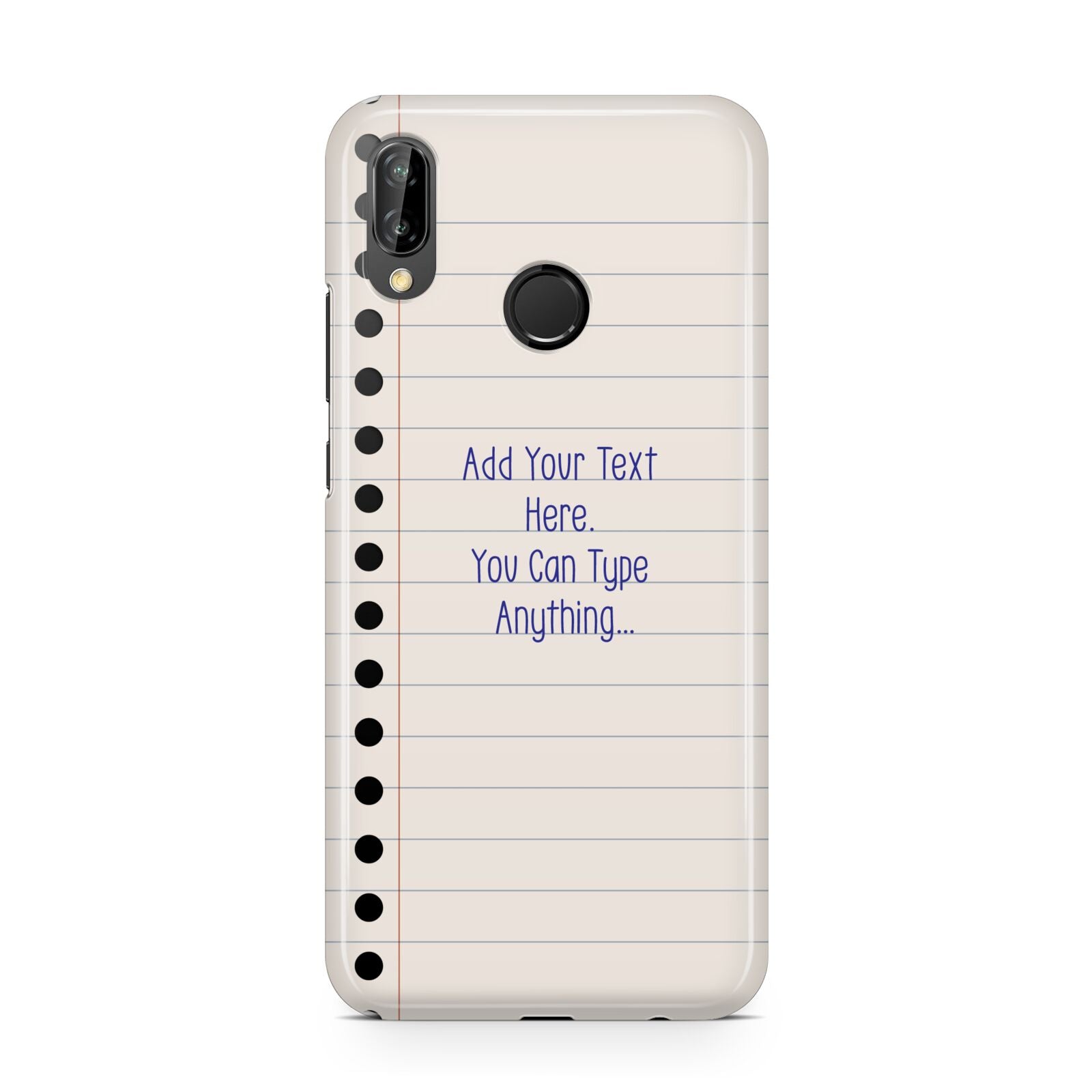 Personalised Notepad Huawei P20 Lite Phone Case