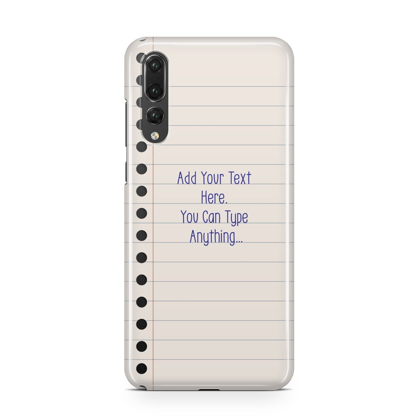 Personalised Notepad Huawei P20 Pro Phone Case