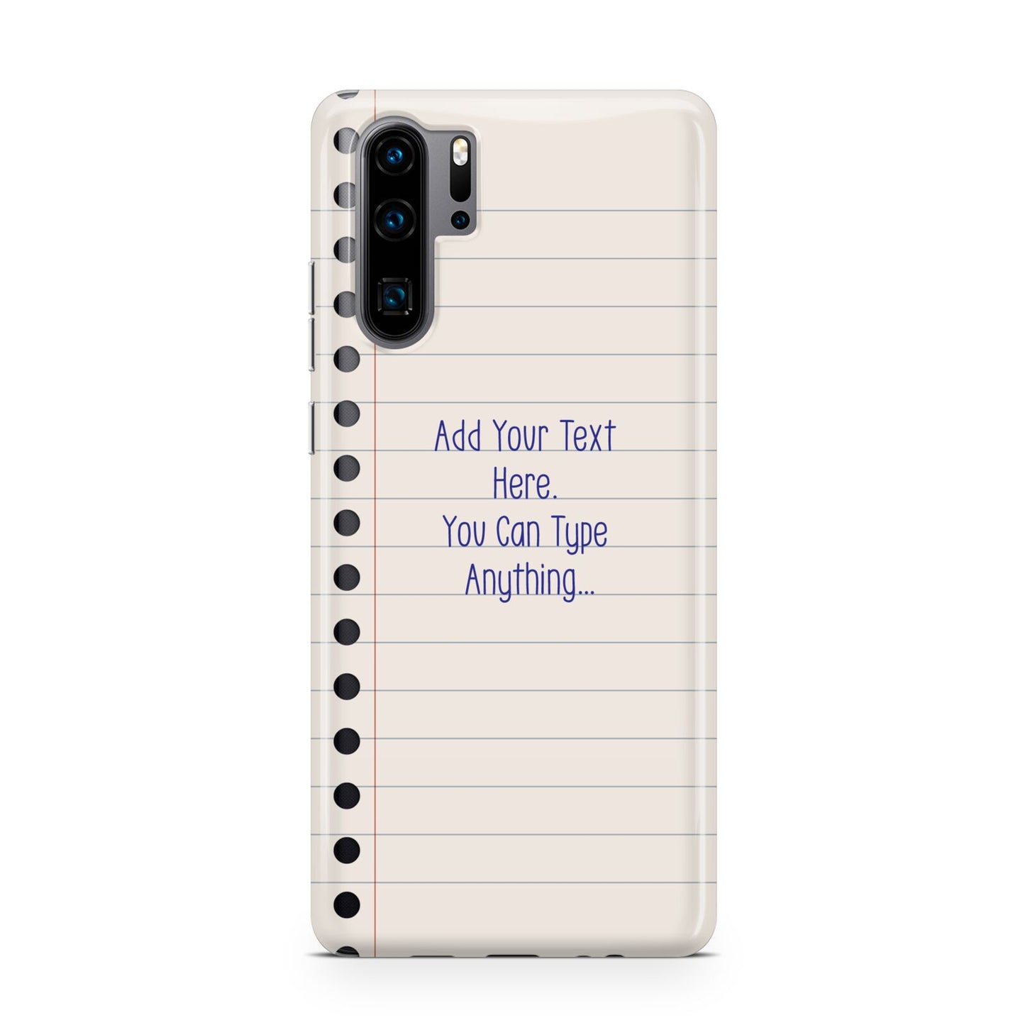 Personalised Notepad Huawei P30 Pro Phone Case