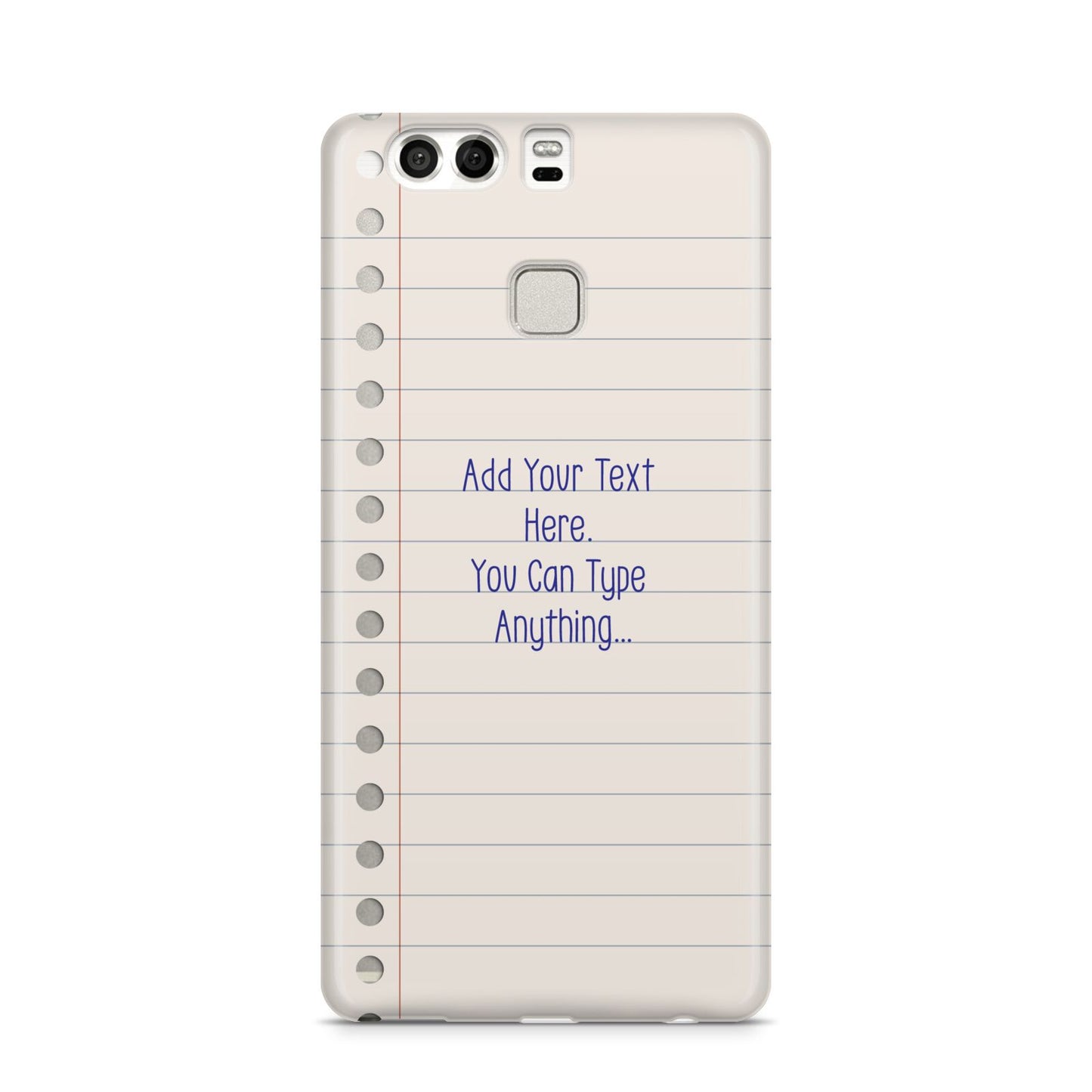 Personalised Notepad Huawei P9 Case