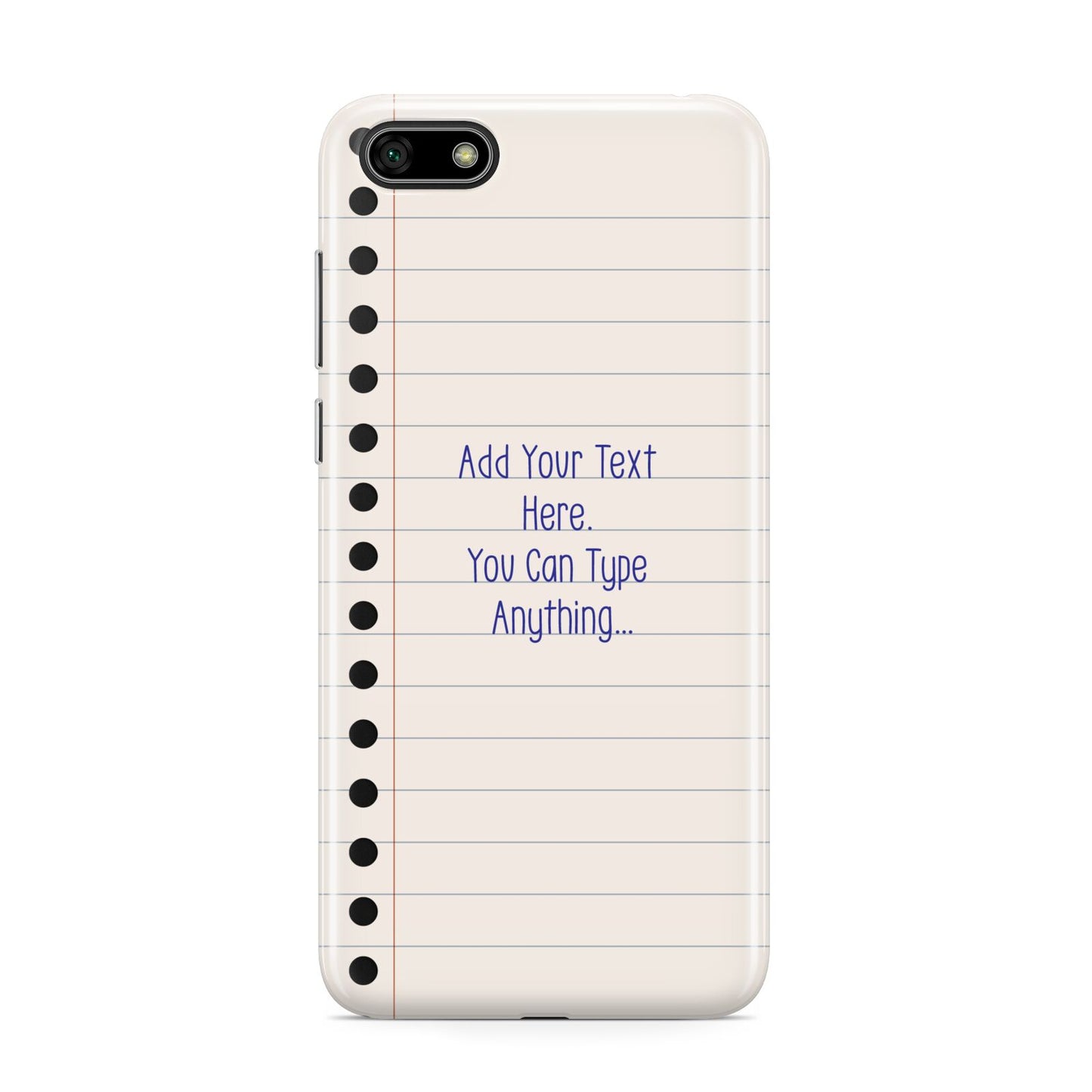 Personalised Notepad Huawei Y5 Prime 2018 Phone Case