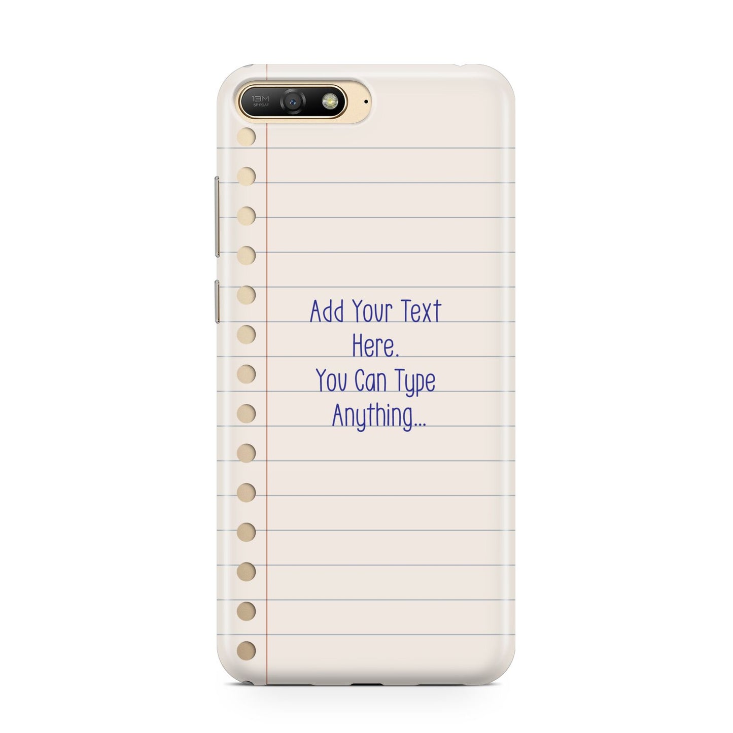 Personalised Notepad Huawei Y6 2018