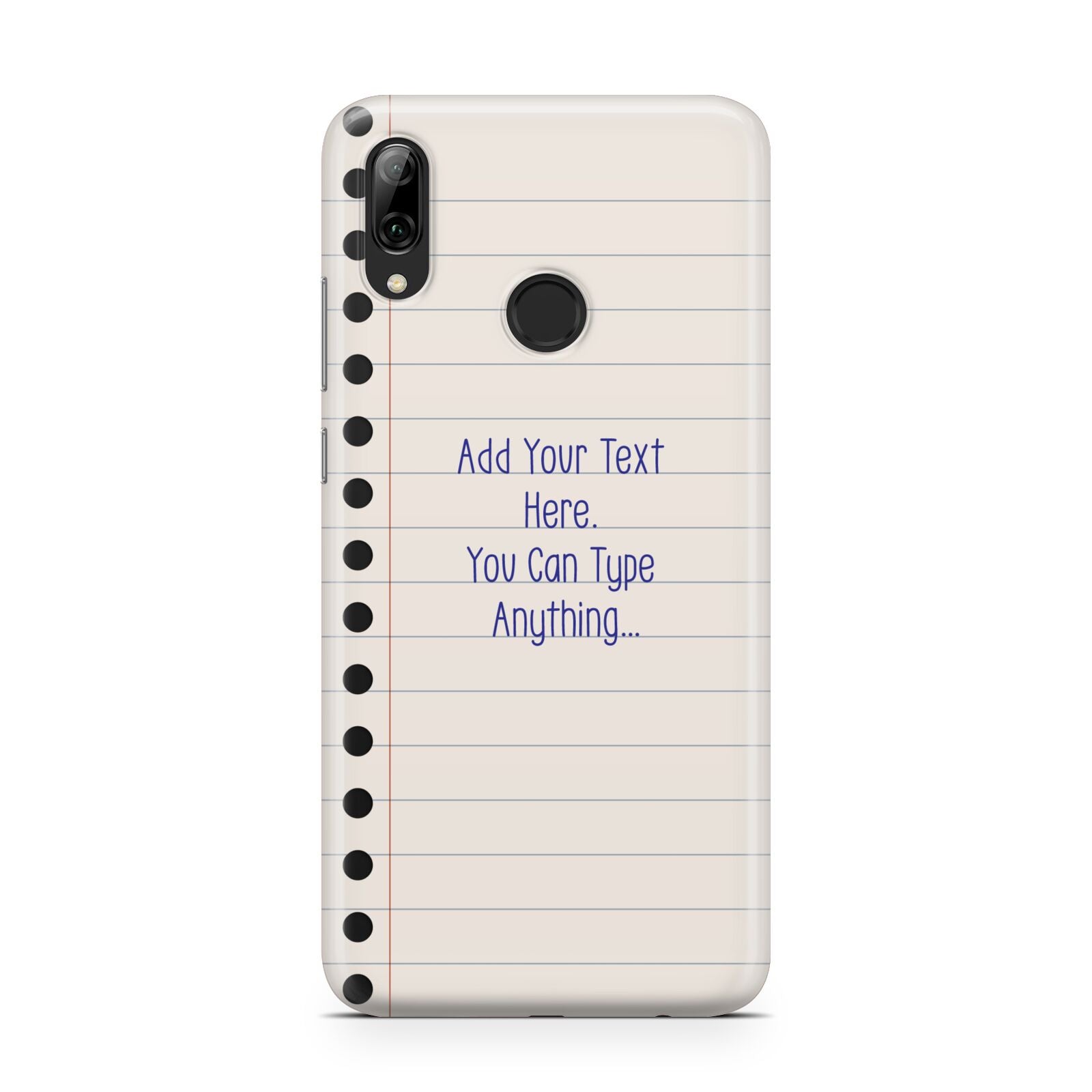 Personalised Notepad Huawei Y7 2019