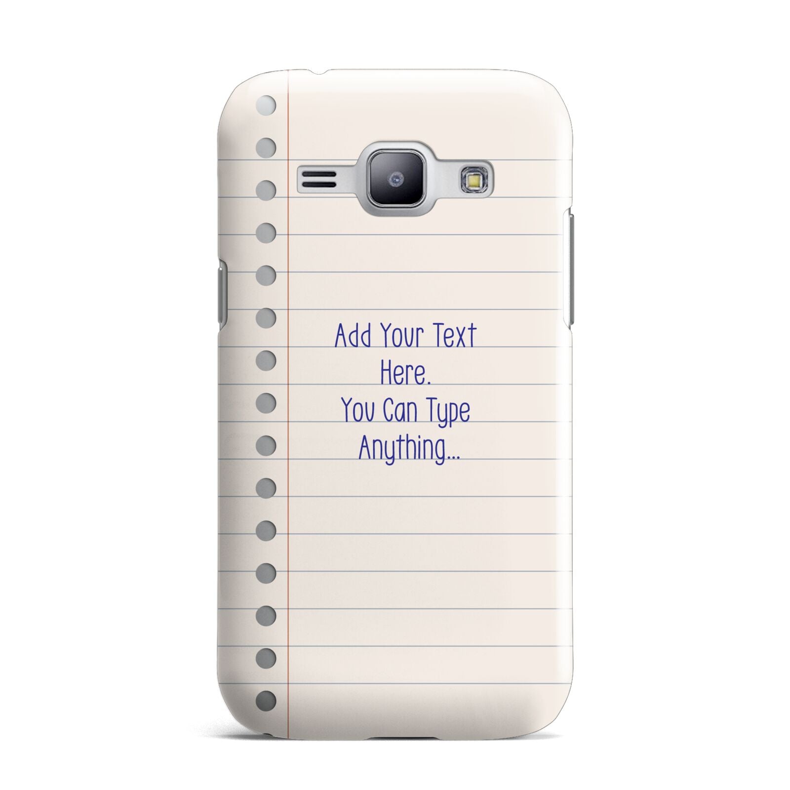 Personalised Notepad Samsung Galaxy J1 2015 Case